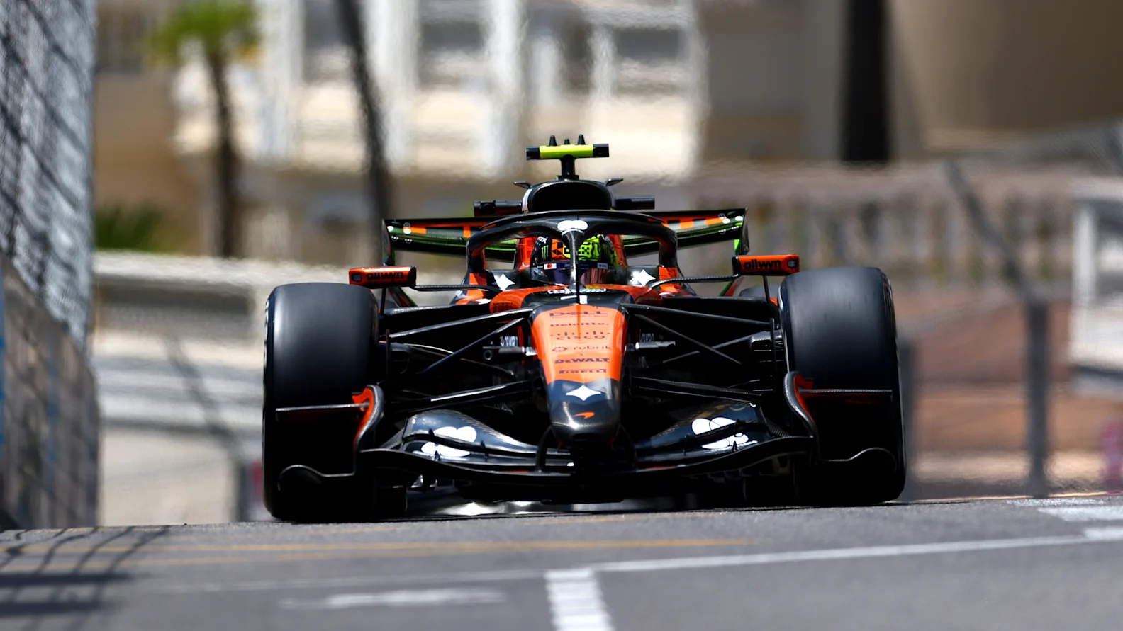 MONTE-CARLO, MONACO - JUNE 05: Lando Norris of Great Britain driving the (1) McLaren MCL40 Mercedes
