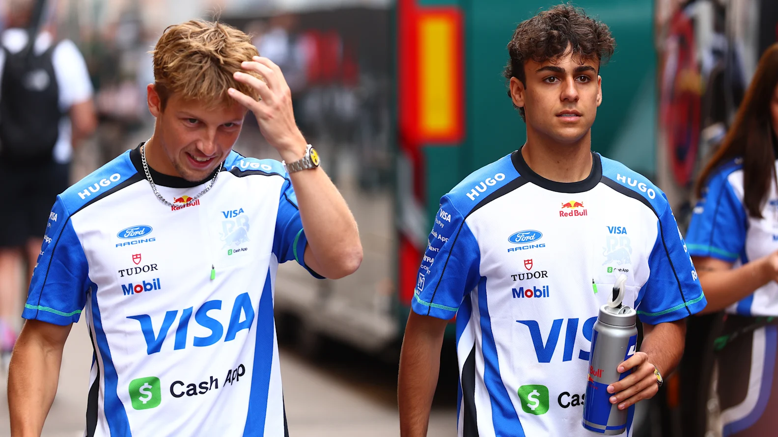 MONTE-CARLO, MONACO - JUNE 06: Liam Lawson of New Zealand and Visa Cash App Racing Bulls and Arvid