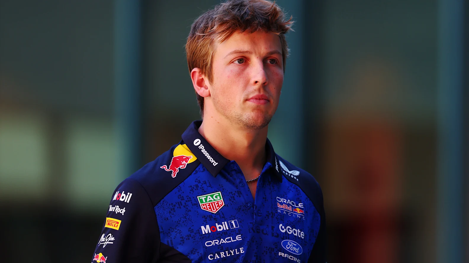 MADRID, SPAIN - SEPTEMBER 10: Liam Lawson of New Zealand and Oracle Red Bull Racing walks in the