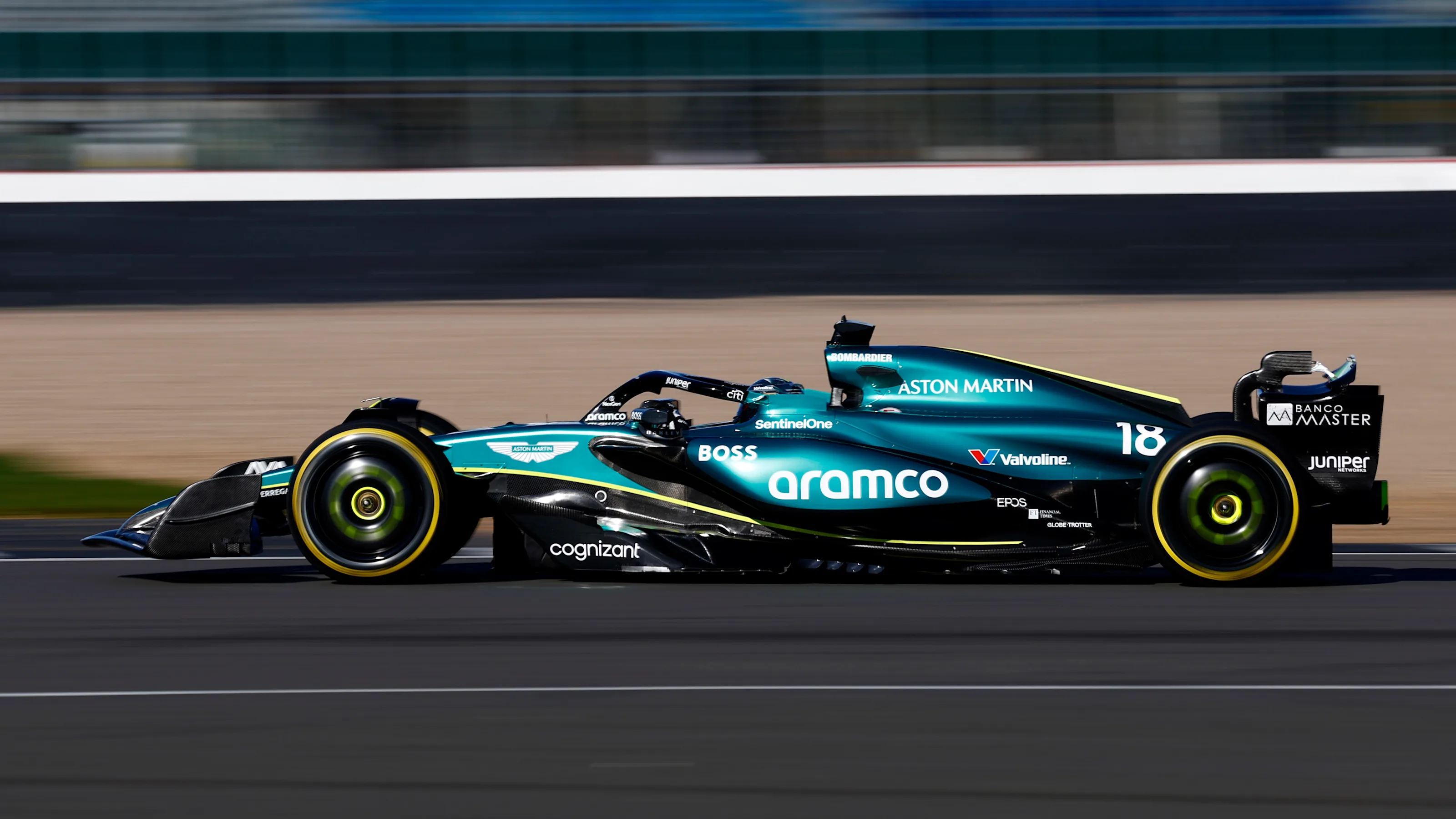 action, Silverstone Circuit, F12403a, F1, GP, Great Britain
Lance Stroll, Aston Martin AMR24