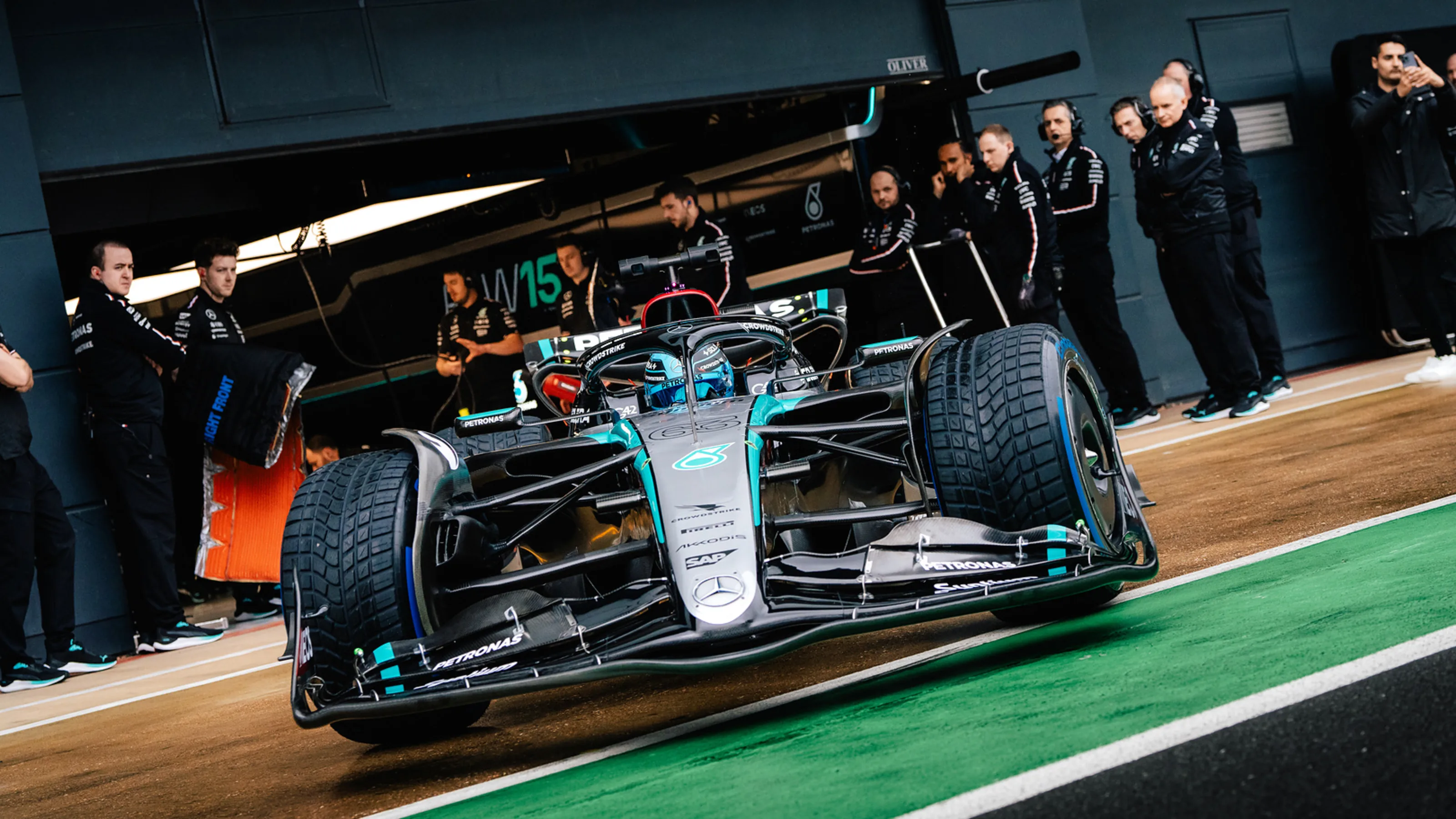 Mercedes-AMG F1 W15 E Performance Launch - Finn Pomeroy
