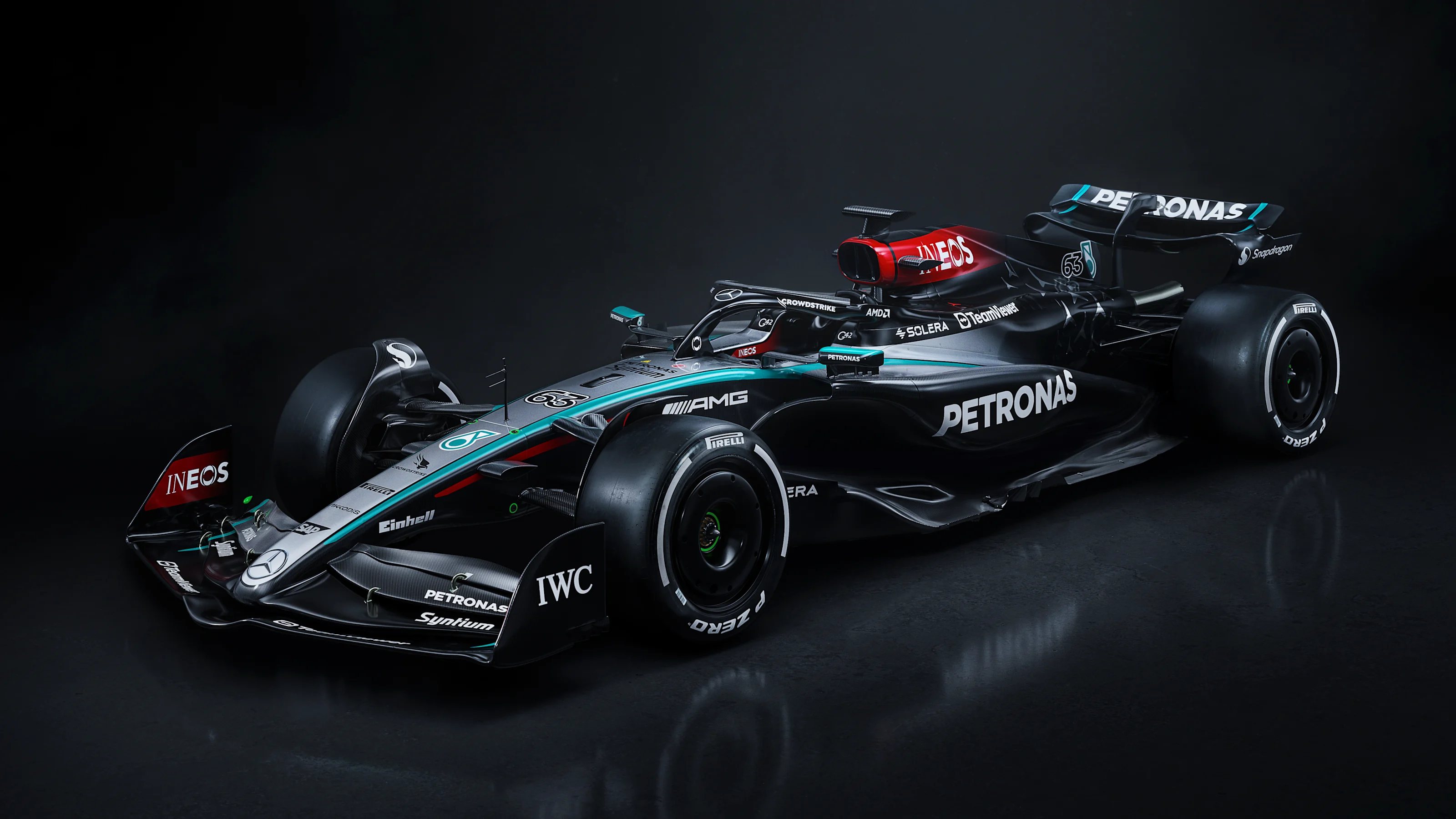 Mercedes-AMG W15 E PERFORMANCE - George Russell - Front Quarter.jpg