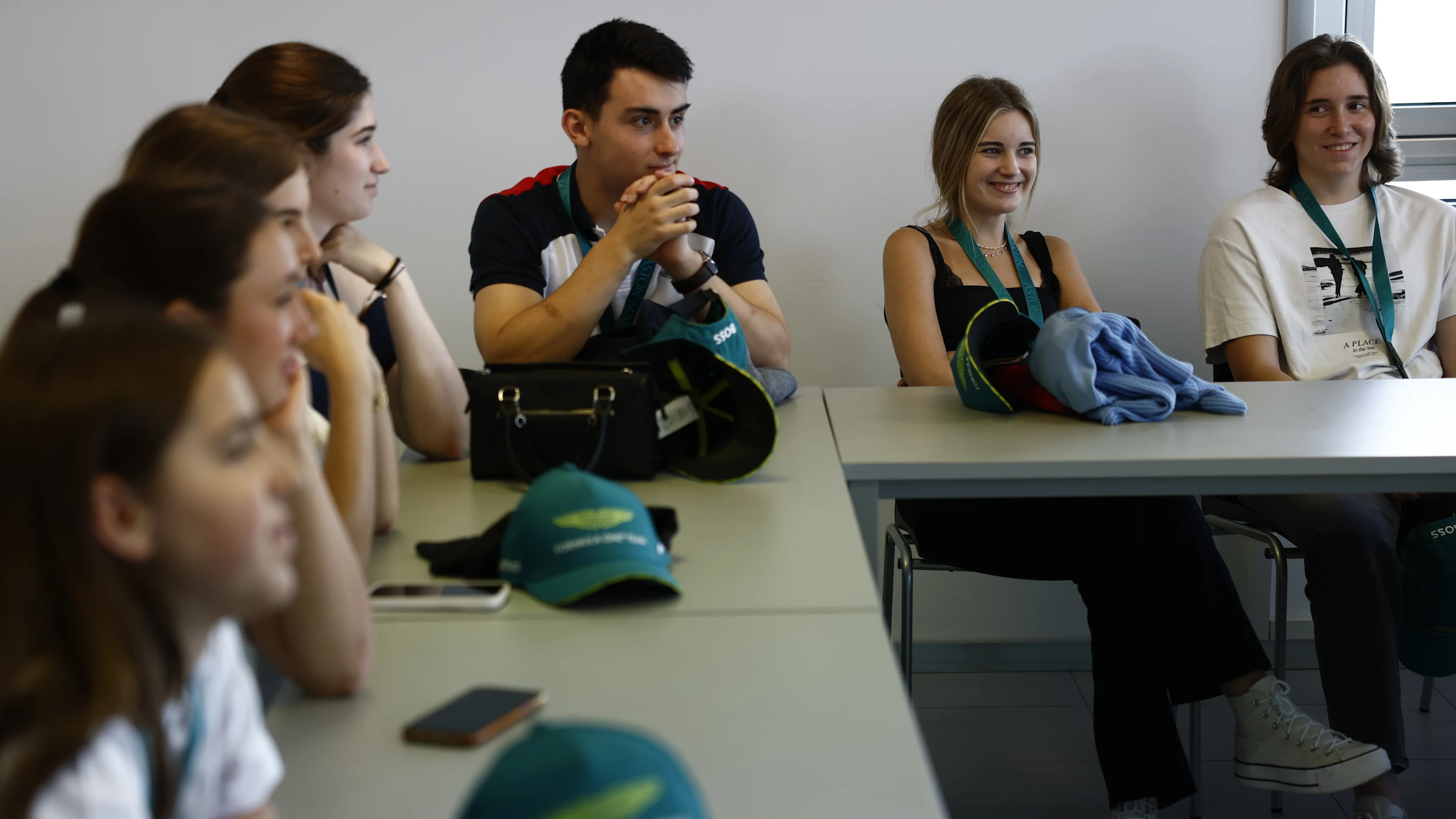 Portrait, Museo y Circuito Fernando Alonso, F12413a, F1, GP, Spain
Students at a STEM event at