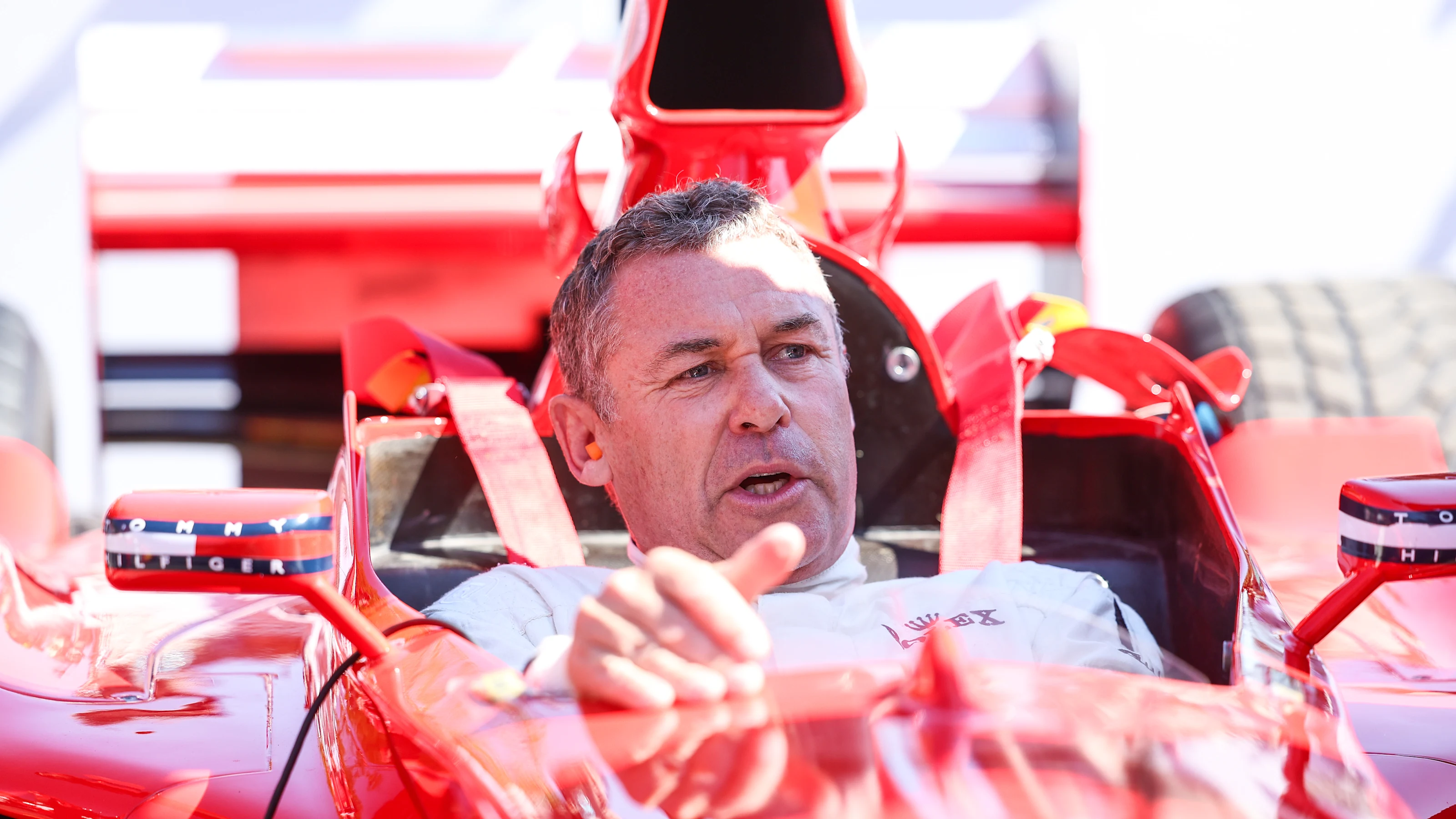 CHICHESTER, ENGLAND - JULY 11: #459 Ferrari F399 Tom Kristensen drives during the Goodwood
