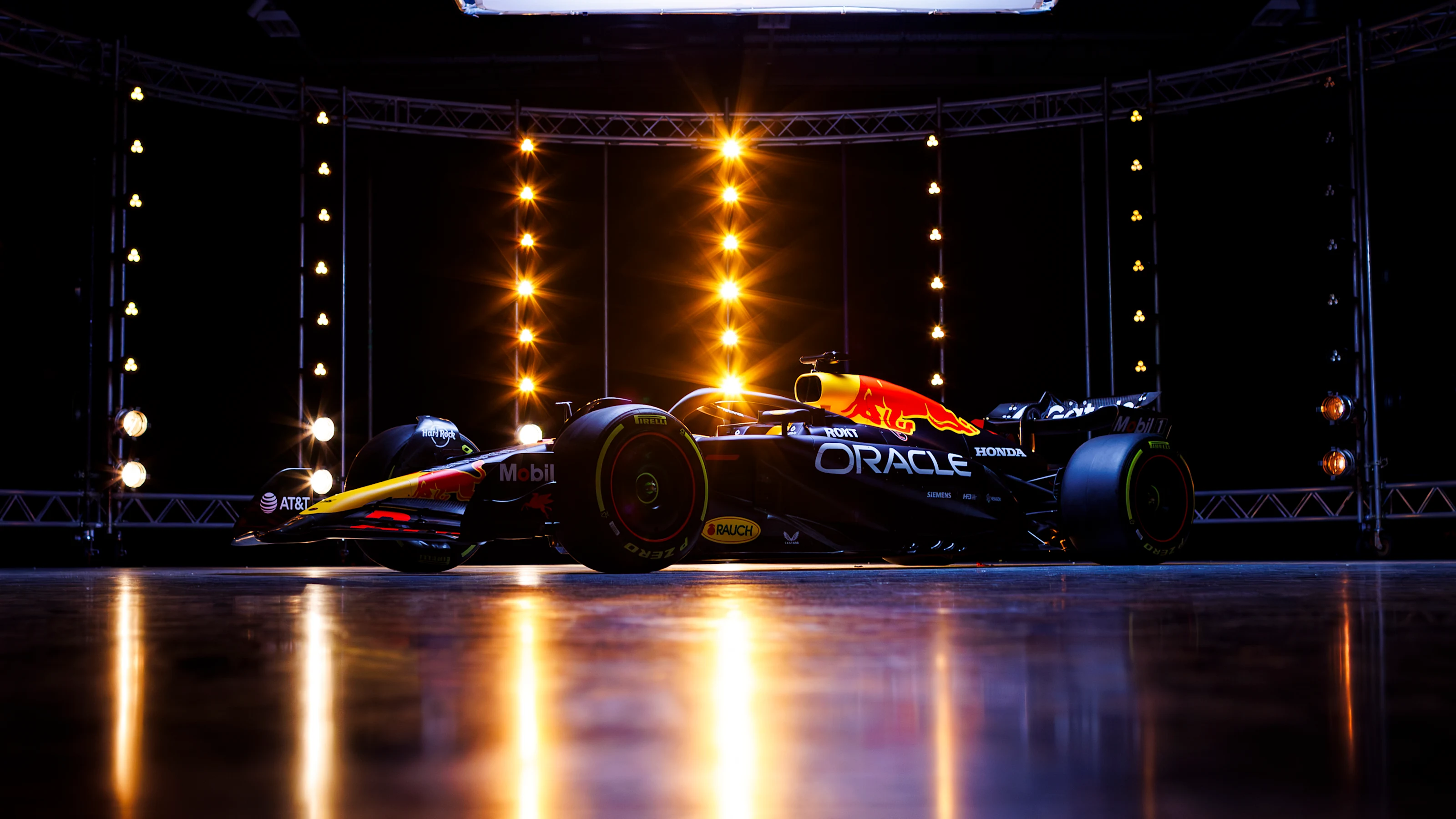 Oracle Red Bull Racing´s RB21 is pictured ORBR RB21 at on February 19, 2025 in , United Kingdom.