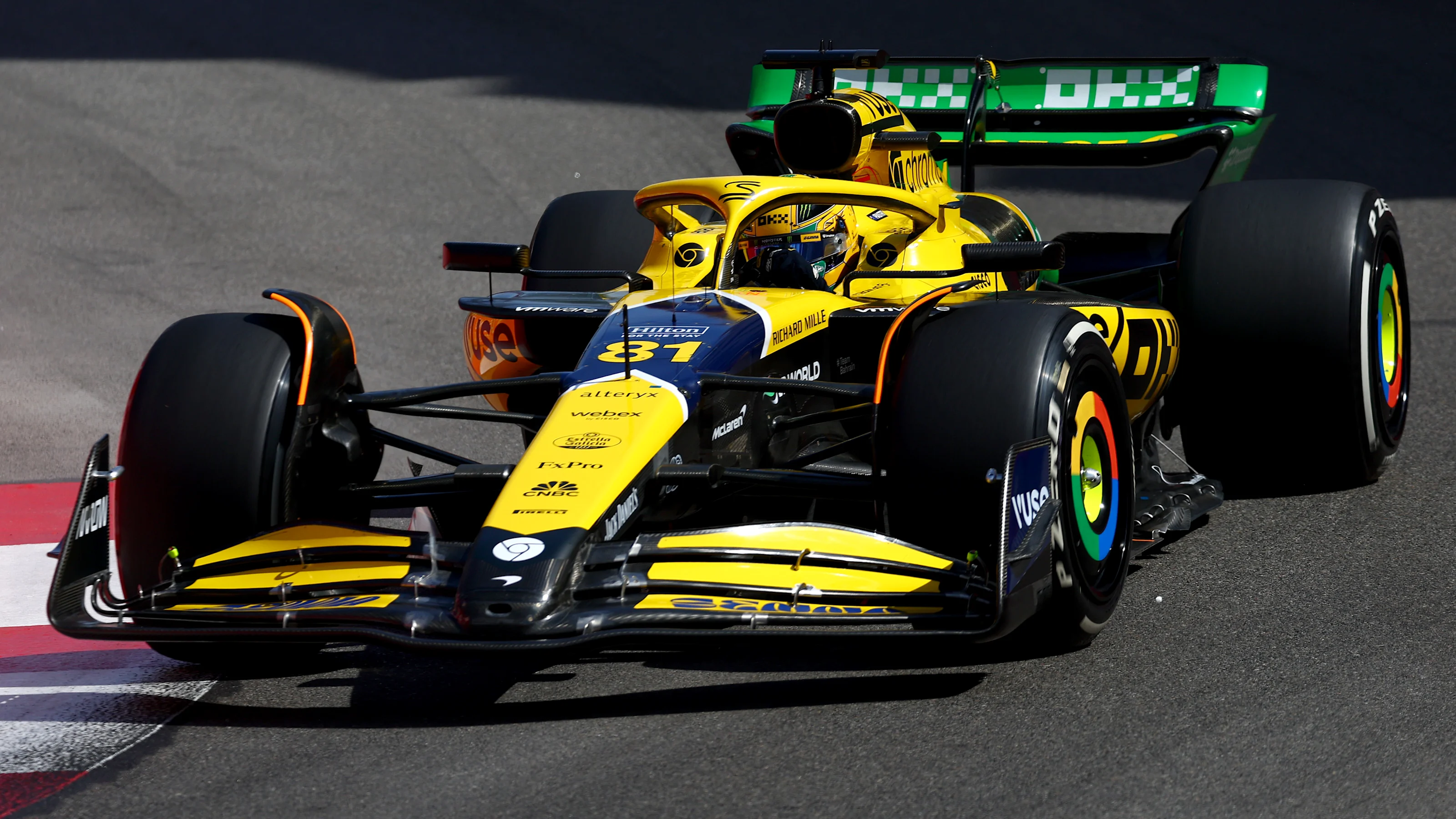 MONTE-CARLO, MONACO - MAY 26: Oscar Piastri of Australia driving the (81) McLaren MCL38 Mercedes on