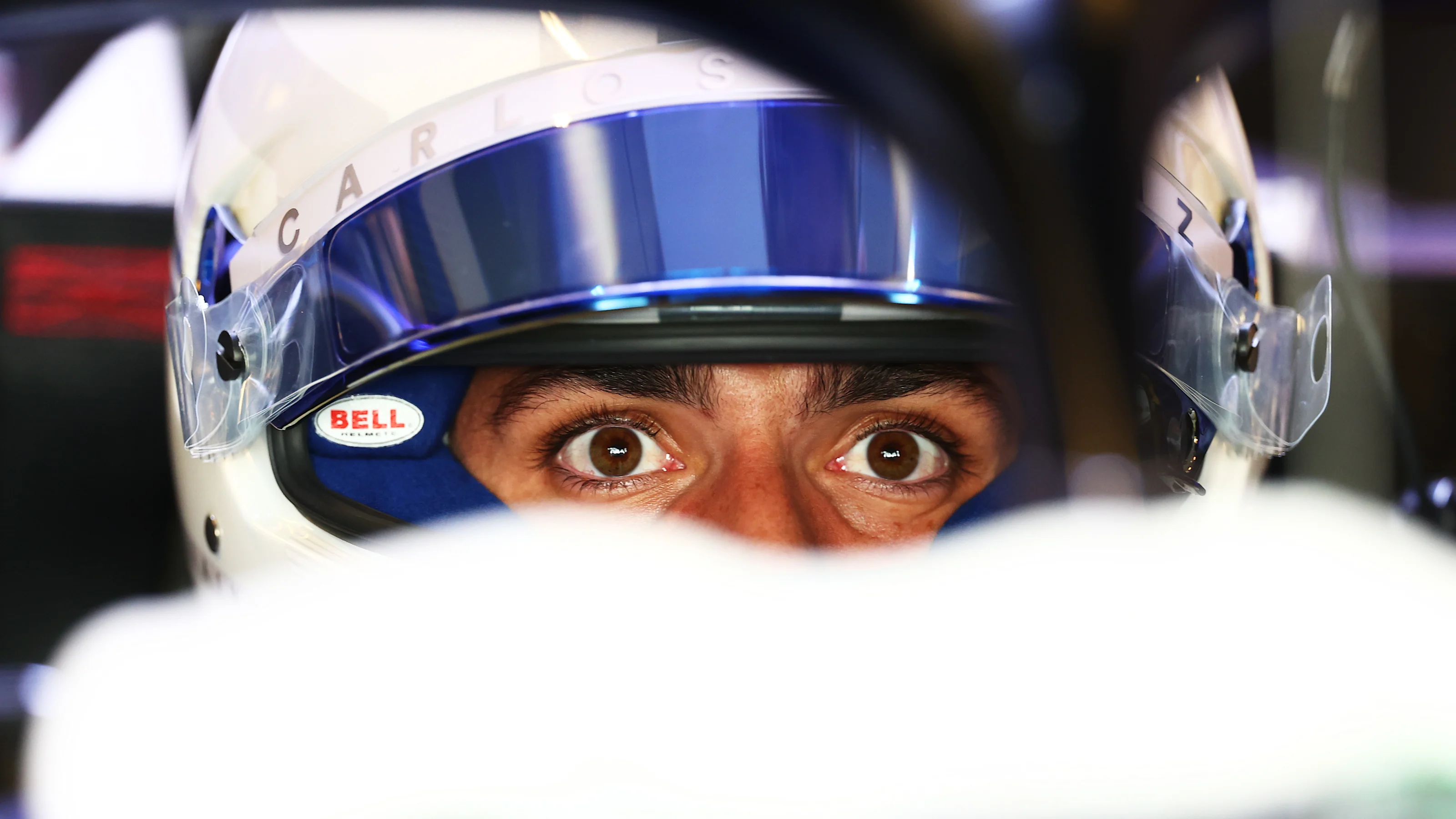 ABU DHABI, UNITED ARAB EMIRATES - DECEMBER 10: Carlos Sainz of Spain and Williams prepares to drive
