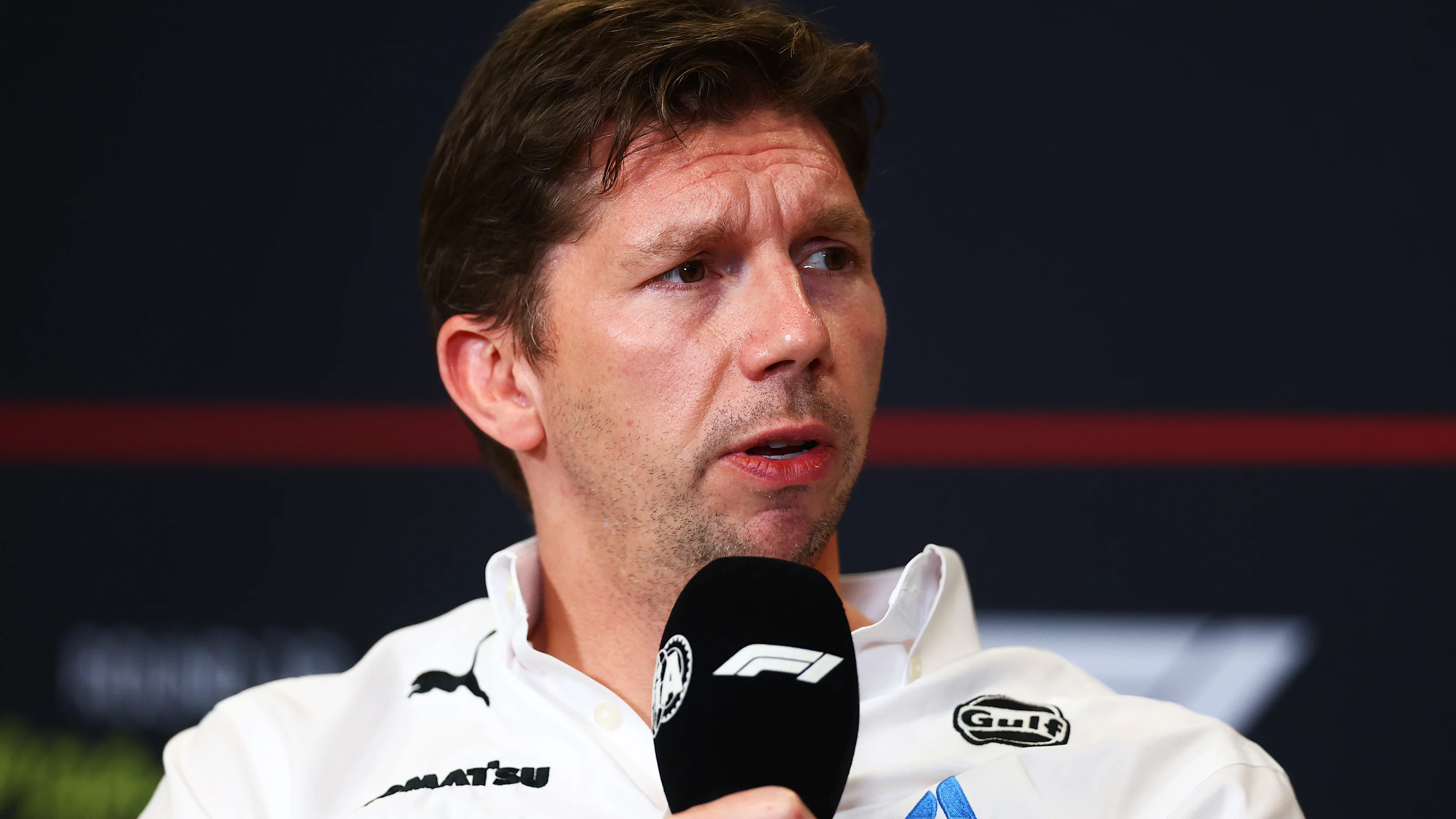 SINGAPORE, SINGAPORE - OCTOBER 03: James Vowles, Team Principal of Williams in the Team Principals