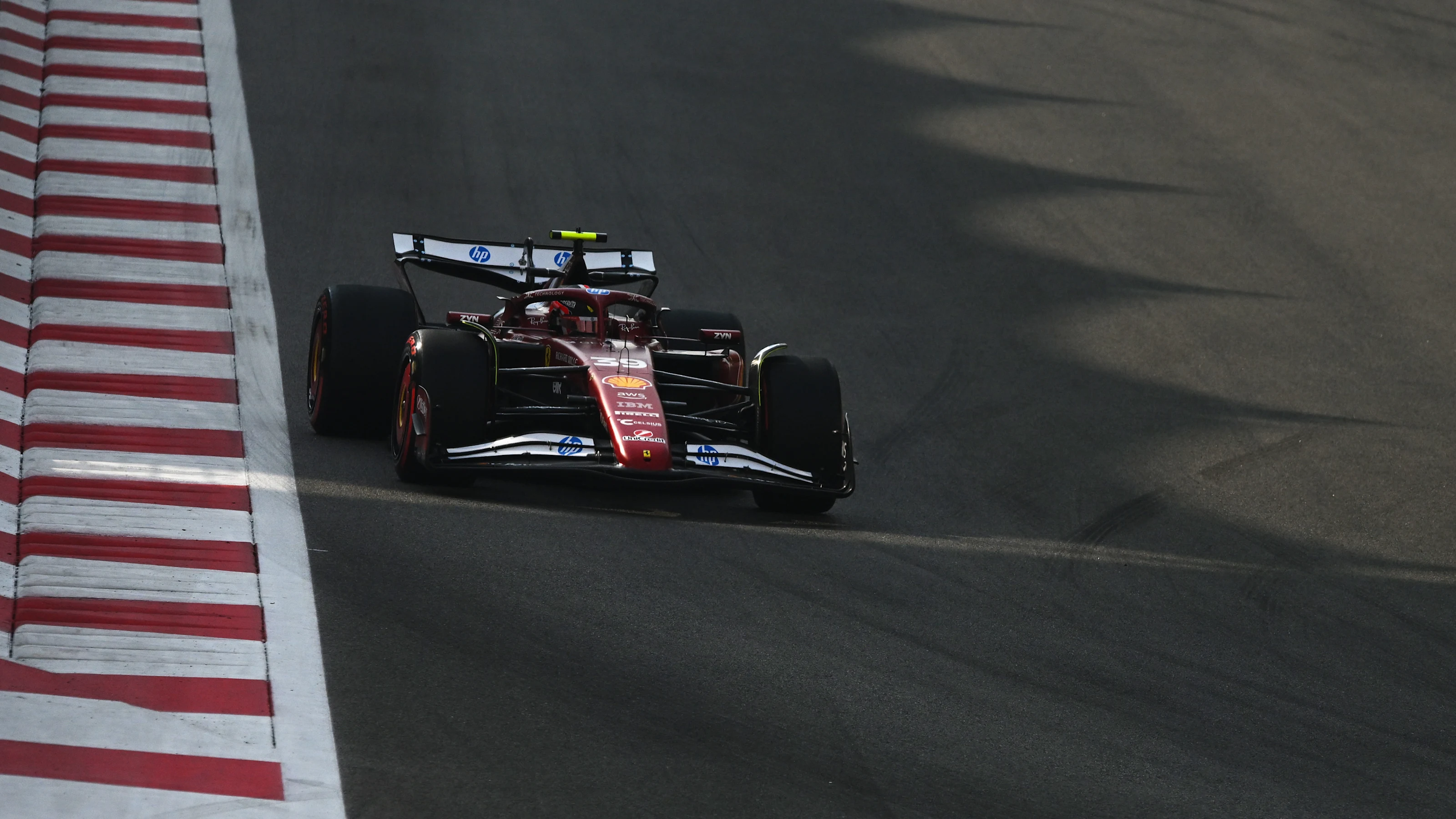 ABU DHABI, UNITED ARAB EMIRATES - DECEMBER 05: Arthur Leclerc of Monaco driving the (39) Scuderia
