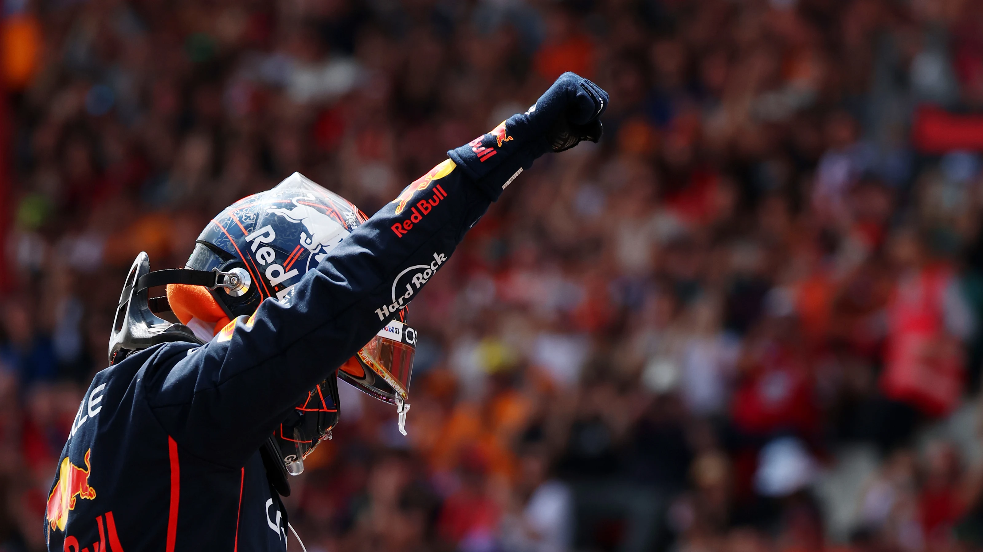 SPA, BELGIUM - JULY 26: Sprint winner Max Verstappen of the Netherlands and Oracle Red Bull Racing