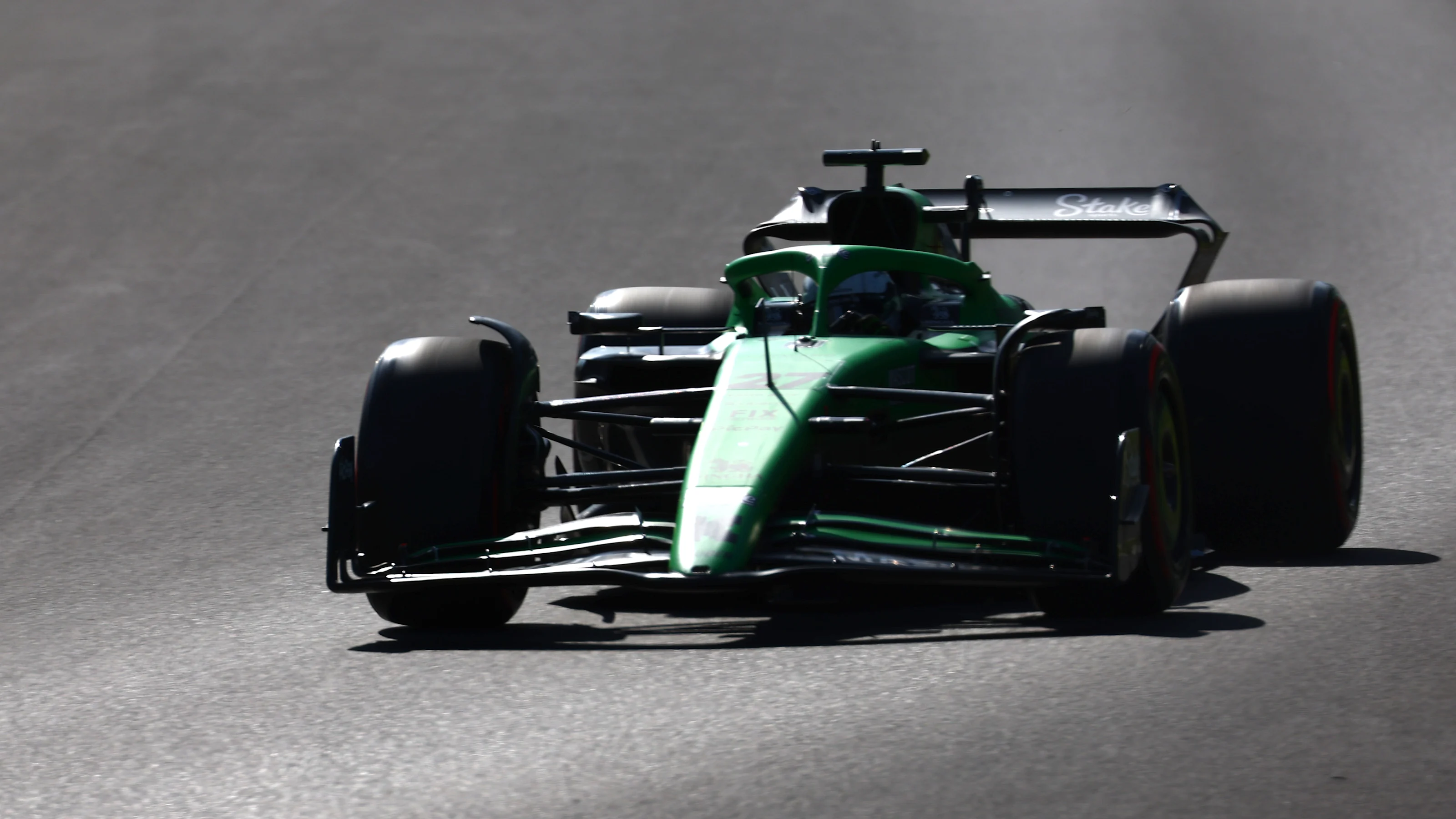 MONZA, ITALY - SEPTEMBER 06: Nico Hulkenberg of Germany driving the (27) Kick Sauber C45 Ferrari on