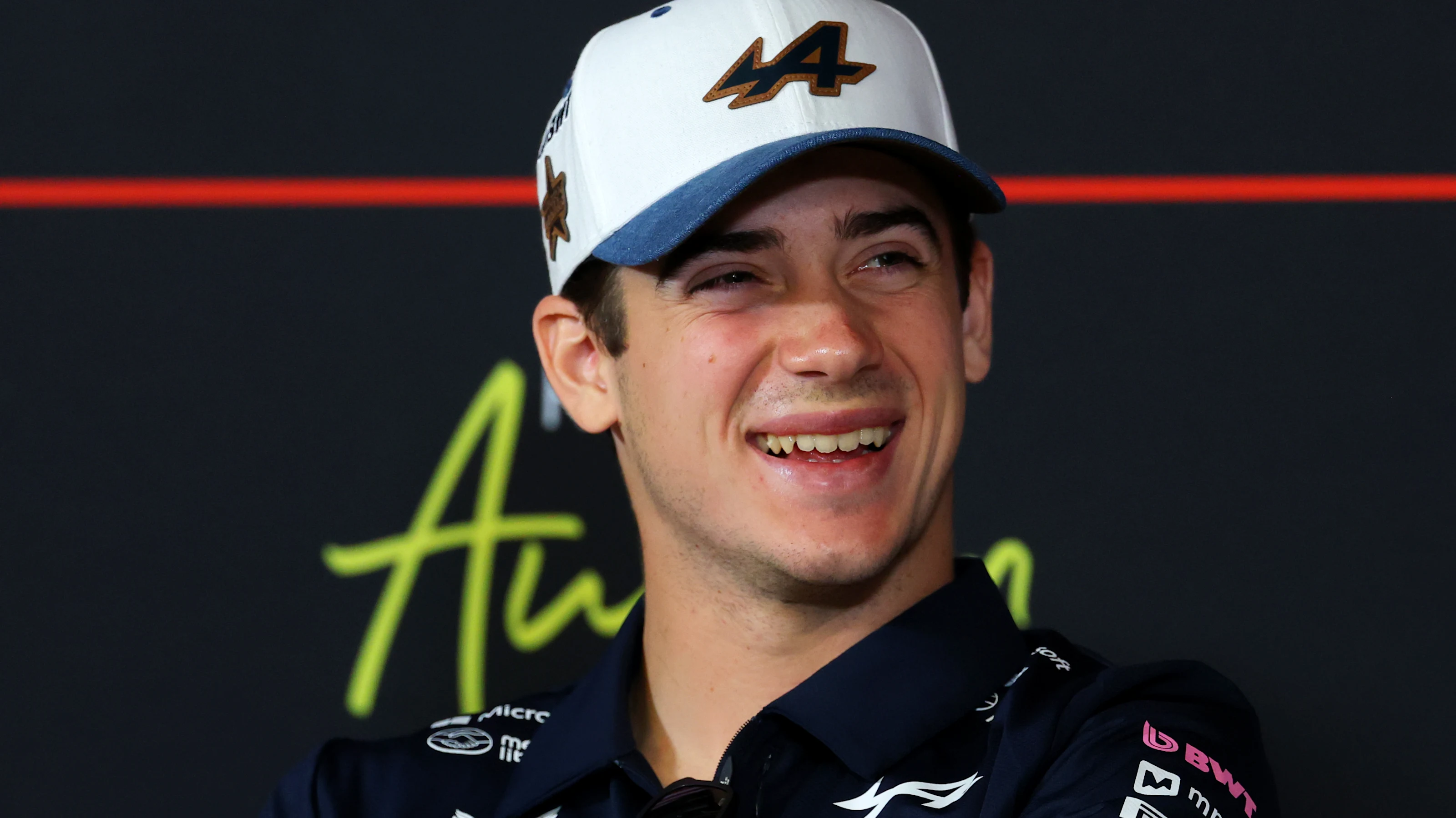 AUSTIN, TEXAS - OCTOBER 16: Franco Colapinto of Argentina and Alpine F1 looks on in the Drivers