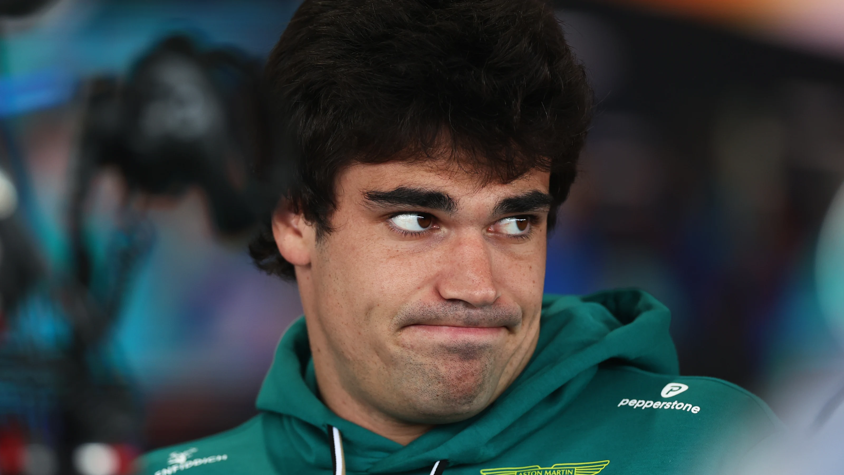 MELBOURNE, AUSTRALIA - MARCH 07: 22nd placed qualifier Lance Stroll of Canada and Aston Martin F1