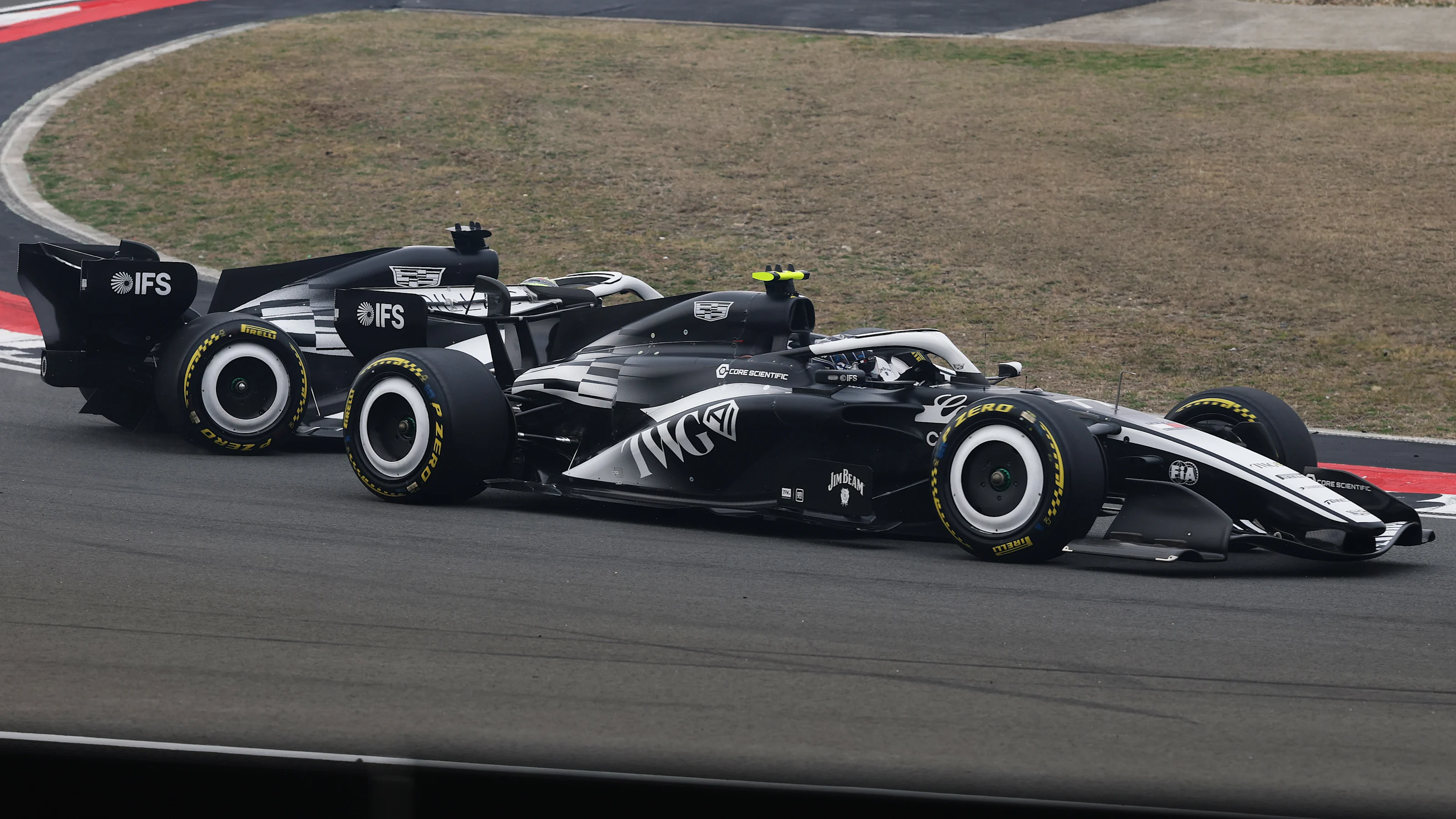 SHANGHAI, CHINA - MARCH 15: Valtteri Bottas of Finland driving the (77) Cadillac F1 Team MAC-26