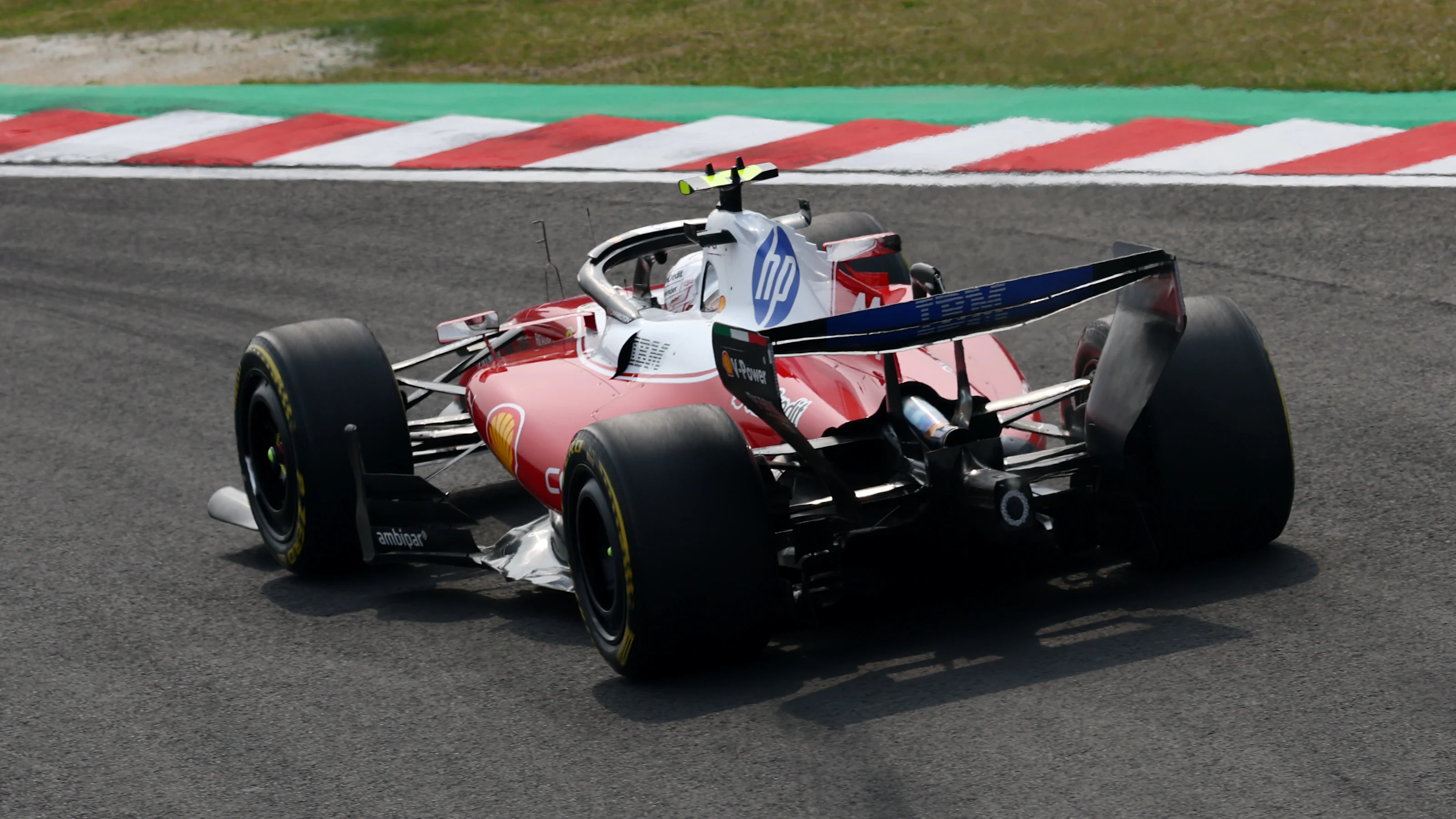 SUZUKA, JAPAN - MARCH 29: Lewis Hamilton of Great Britain driving the (44) Scuderia Ferrari SF-26