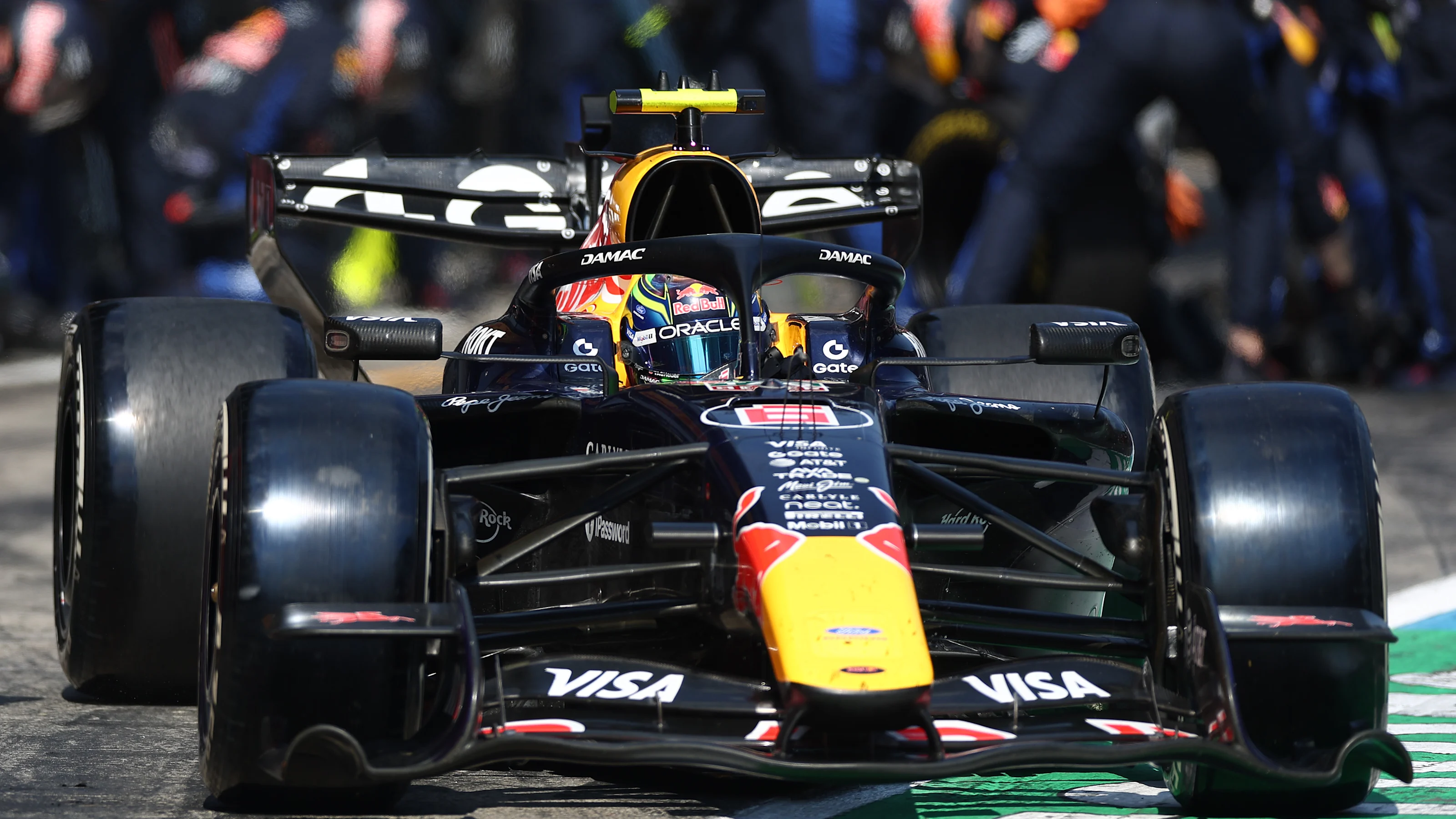 SPIELBERG, AUSTRIA - JUNE 28: Isack Hadjar of France driving the (6) Oracle Red Bull Racing RB22