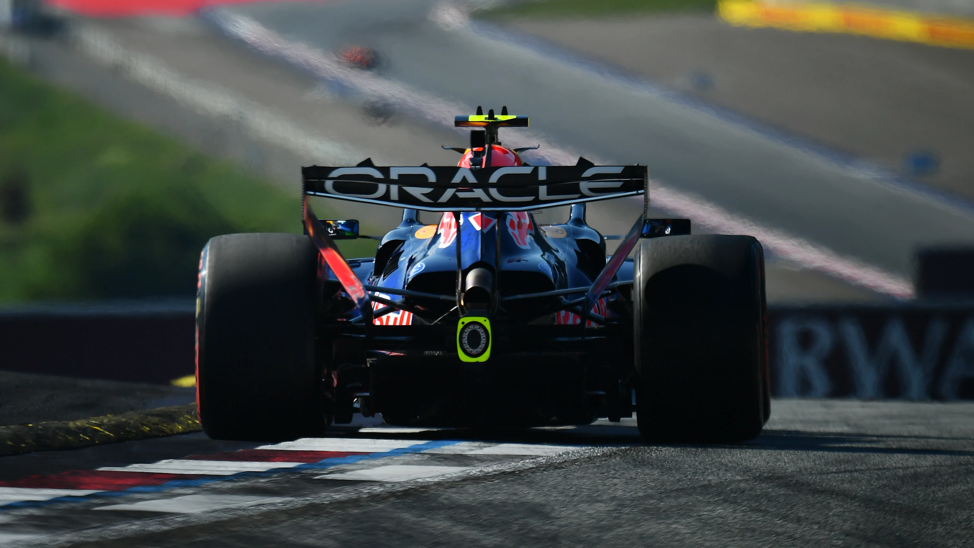 SPIELBERG, AUSTRIA - JUNE 27: Isack Hadjar of France driving the (6) Oracle Red Bull Racing RB22