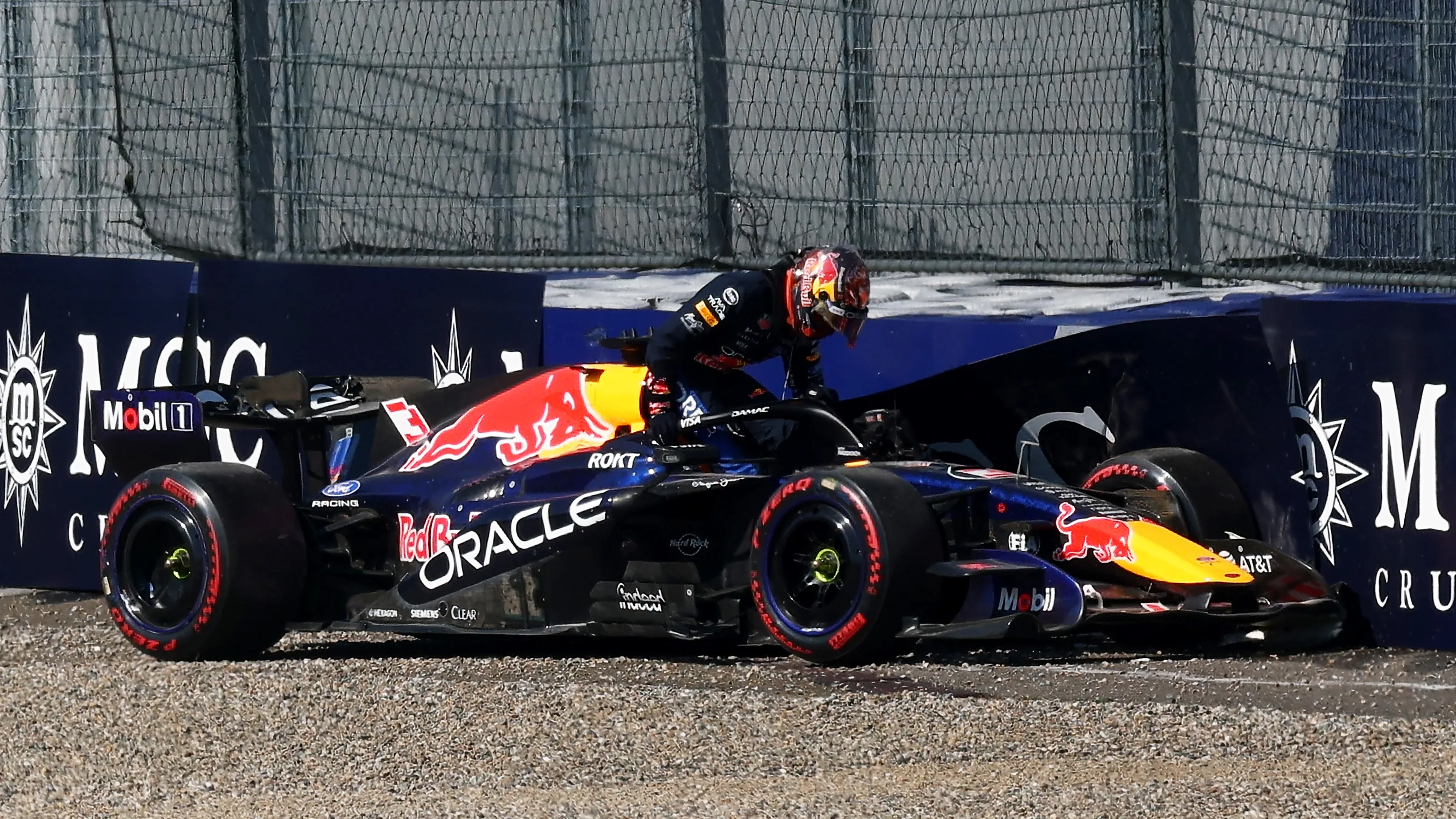 SPIELBERG, AUSTRIA - JUNE 27: Max Verstappen of the Netherlands and Oracle Red Bull Racing climbs