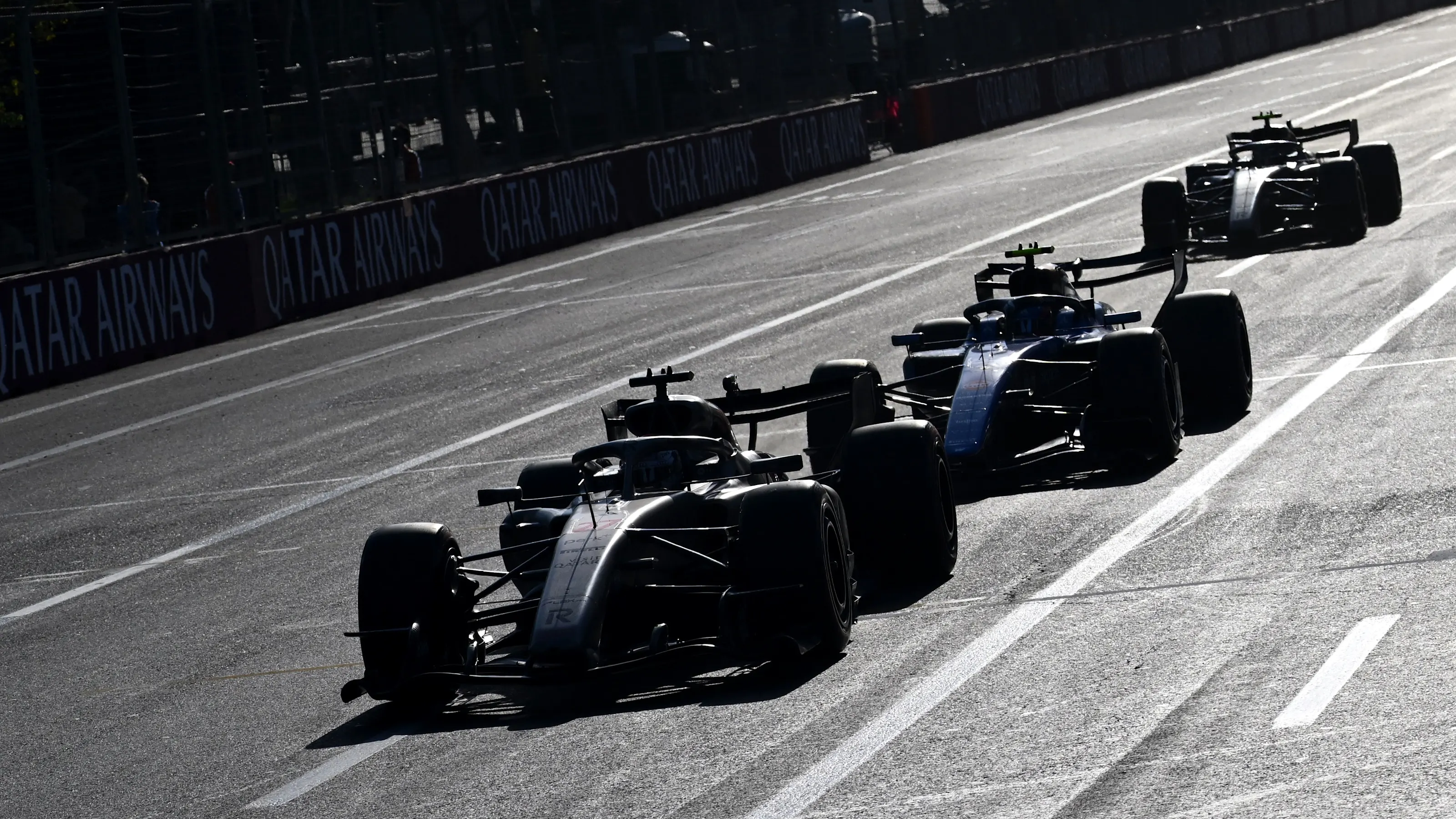 BAKU, AZERBAIJAN - SEPTEMBER 26: Nico Hulkenberg of Germany driving the (27) Audi F1 Team R26 on