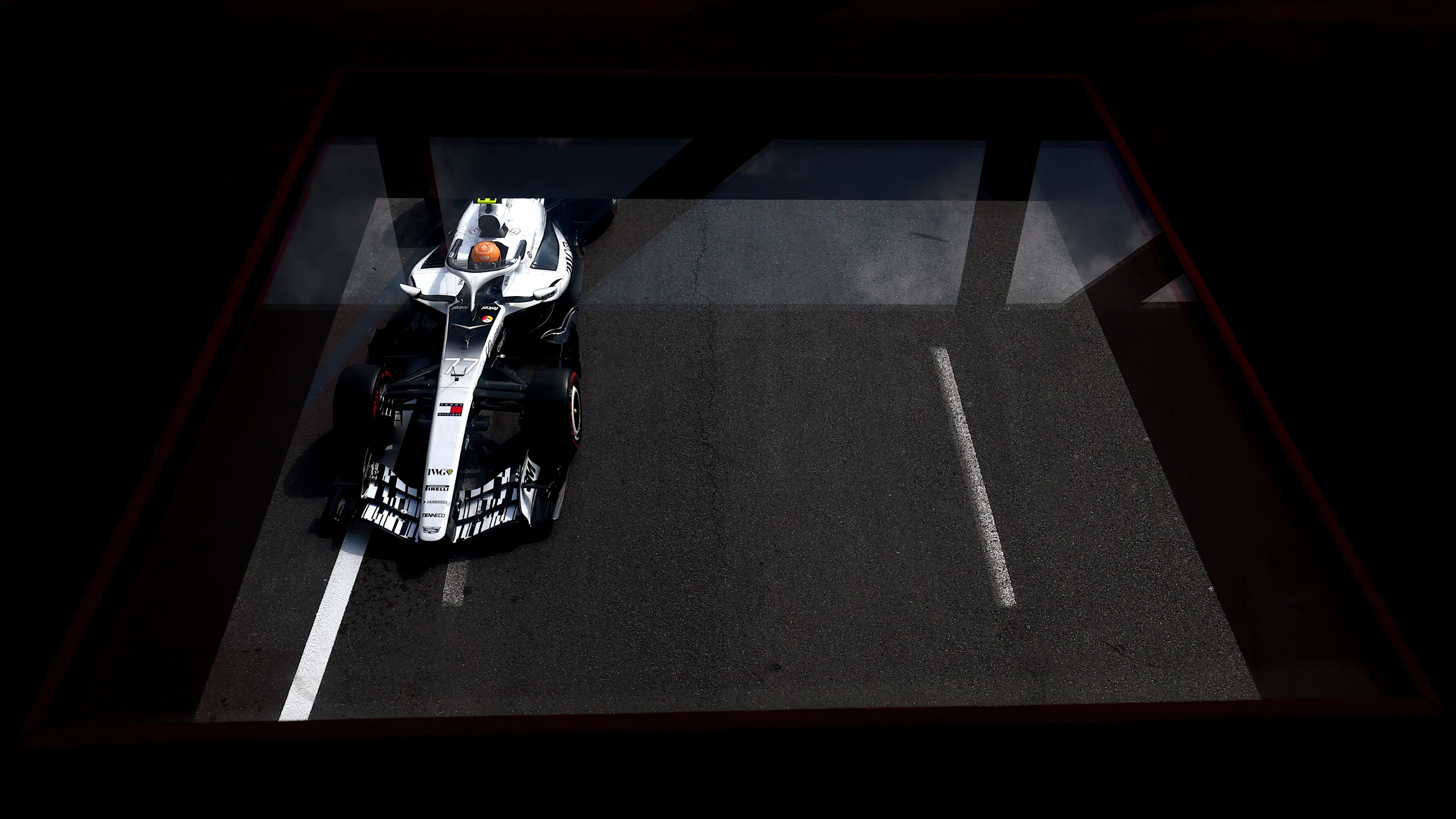 BAKU, AZERBAIJAN - SEPTEMBER 25: Valtteri Bottas of Finland driving the (77) Cadillac F1 Team