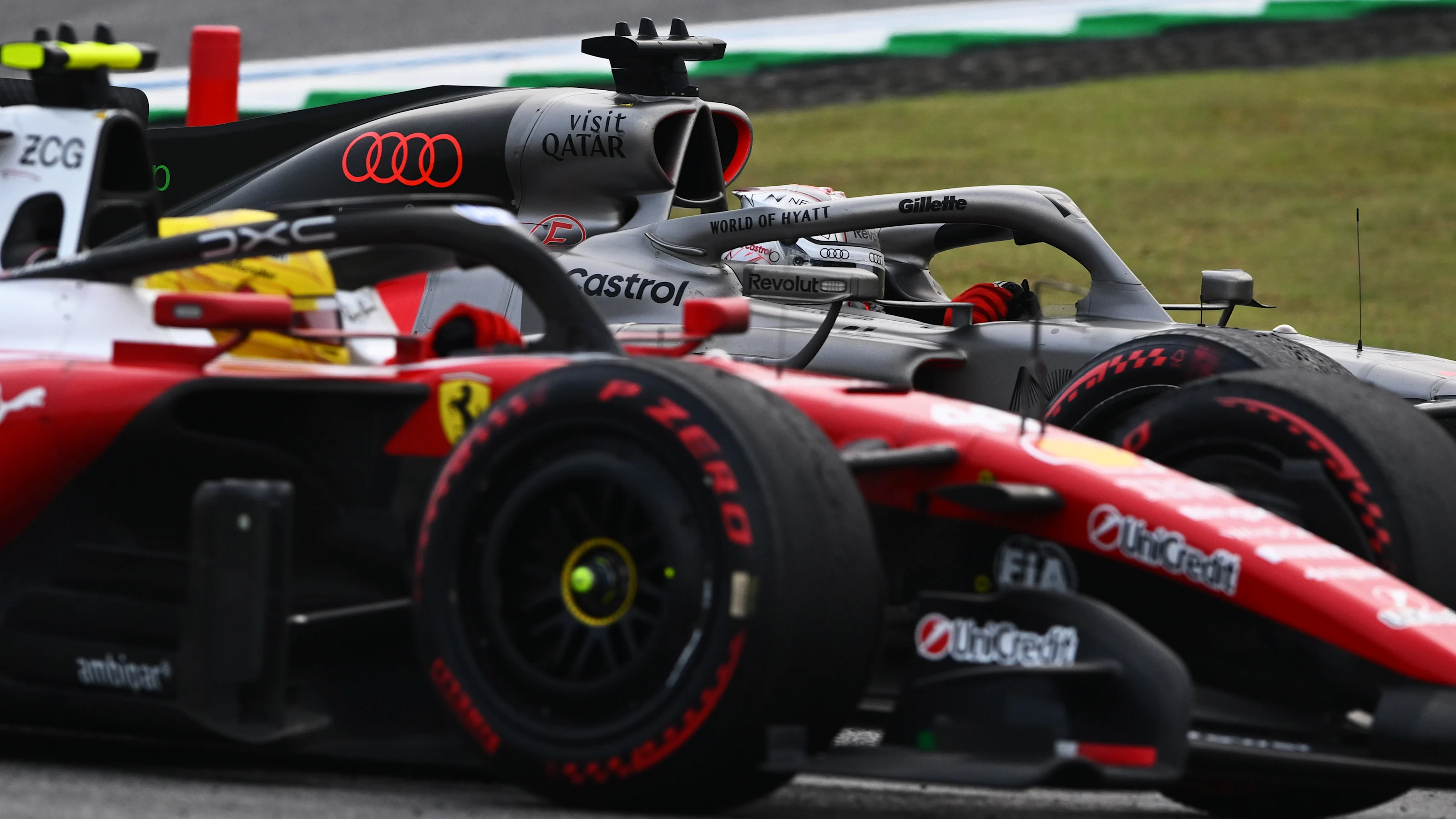 KUALA LUMPUR, MALAYSIA - OCTOBER 04: Nico Hulkenberg of Germany driving the (27) Audi F1 Team R26