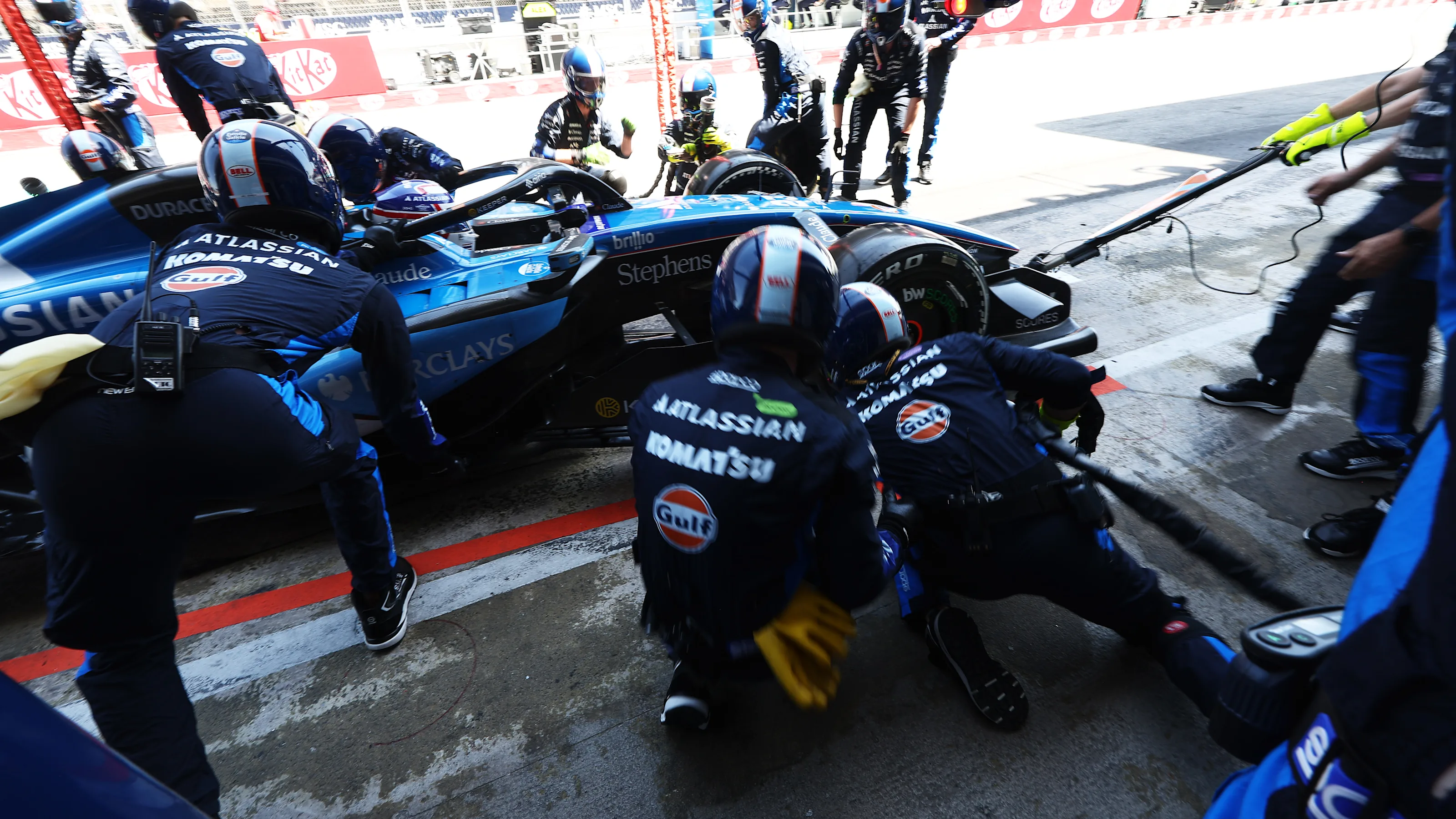 BARCELONA, SPAIN - JUNE 14: Alexander Albon of Thailand driving the (23) Williams FW48 Mercedes
