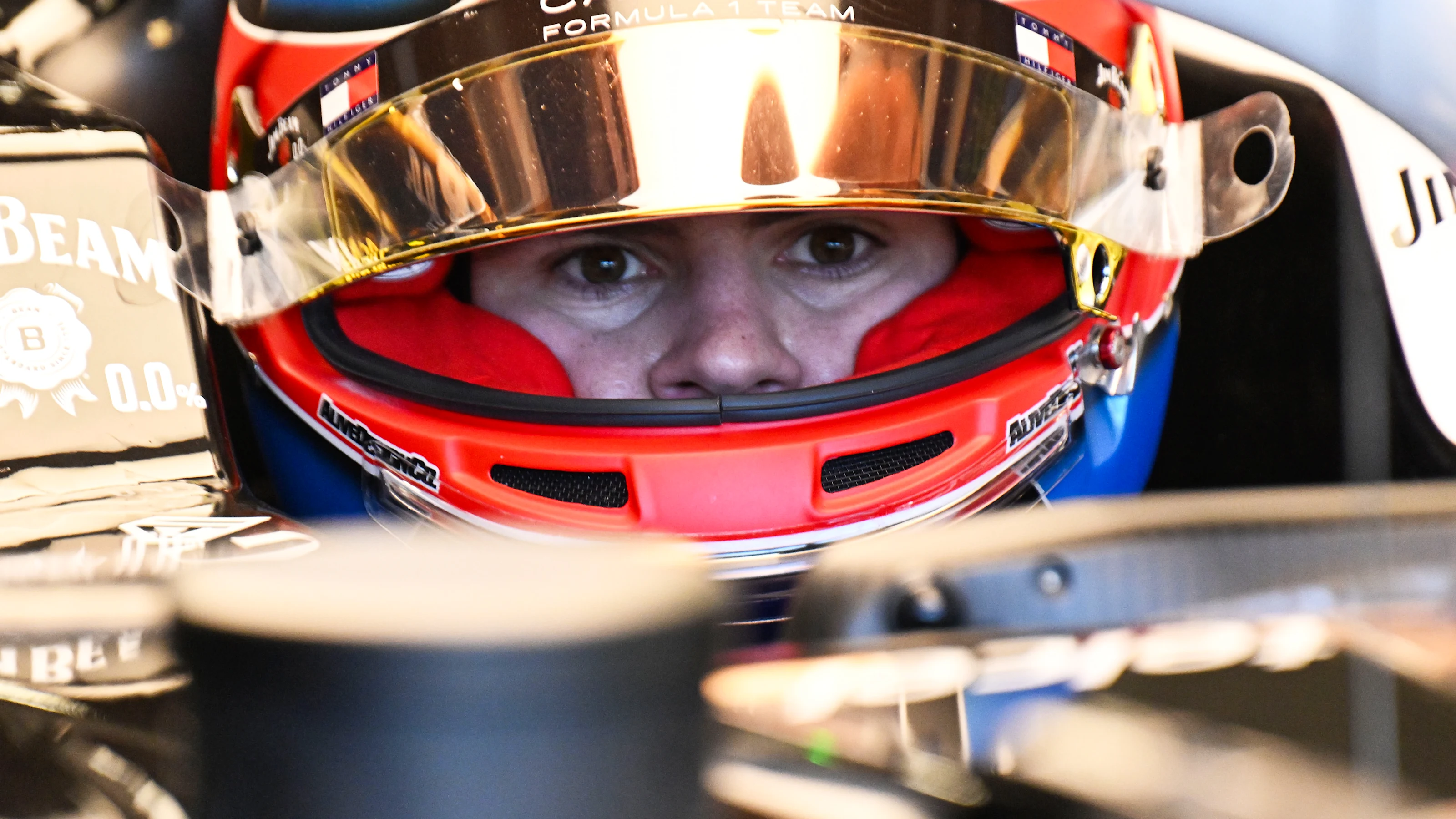 BARCELONA, SPAIN - JUNE 12: Colton Herta of United States and Cadillac F1 Team prepares to drive