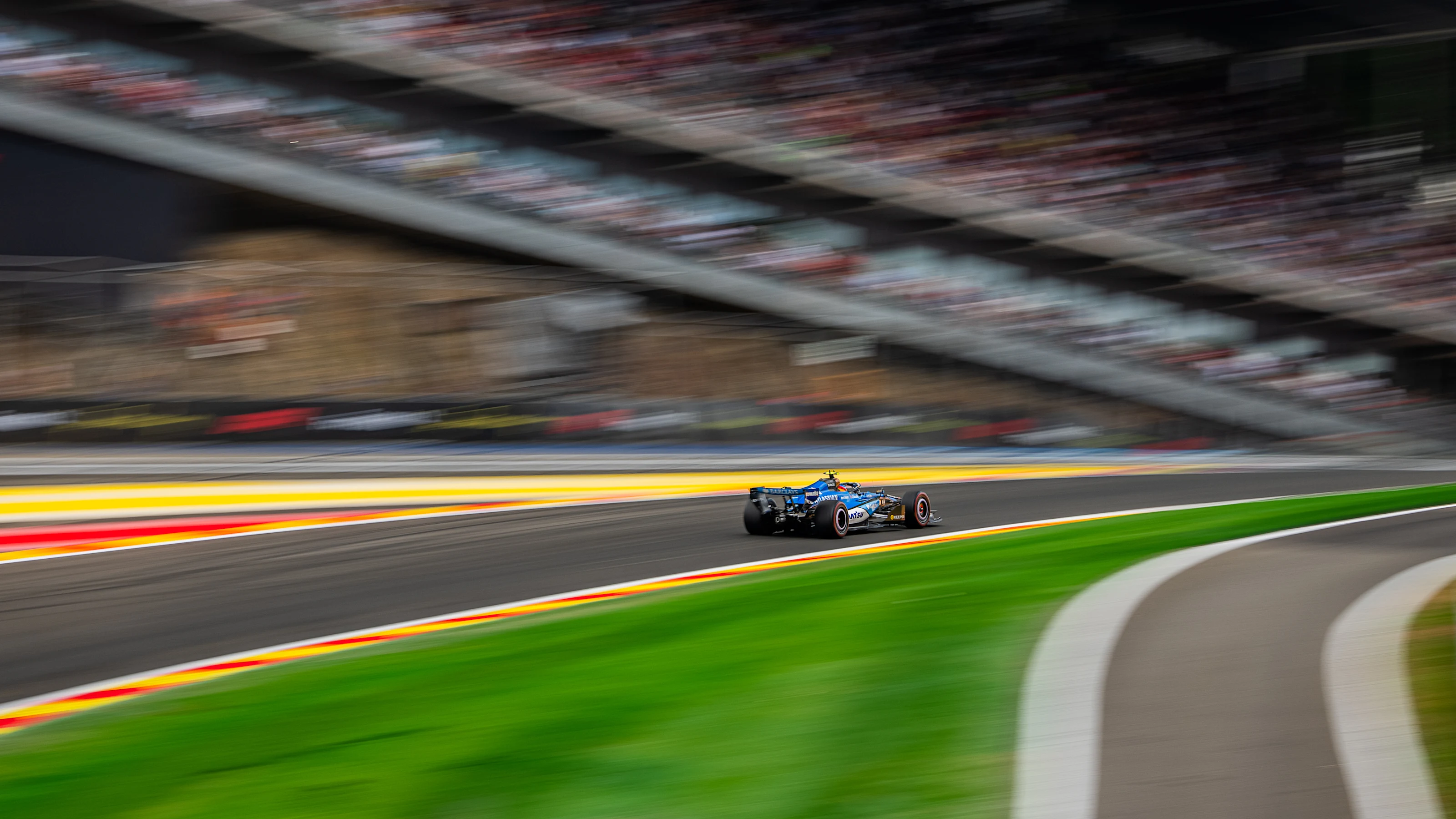 SPA, BELGIUM - JULY 17: (EDITORS NOTE: Image has been digitally enhanced.) Carlos Sainz of Spain
