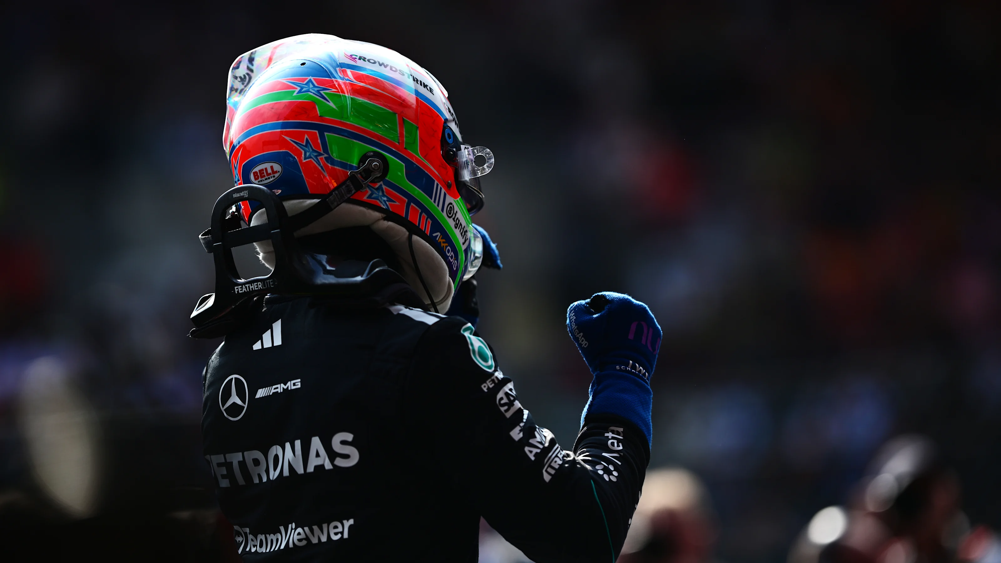 SPA, BELGIUM - JULY 18: Pole position qualifier Andrea Kimi Antonelli of Italy and Mercedes AMG