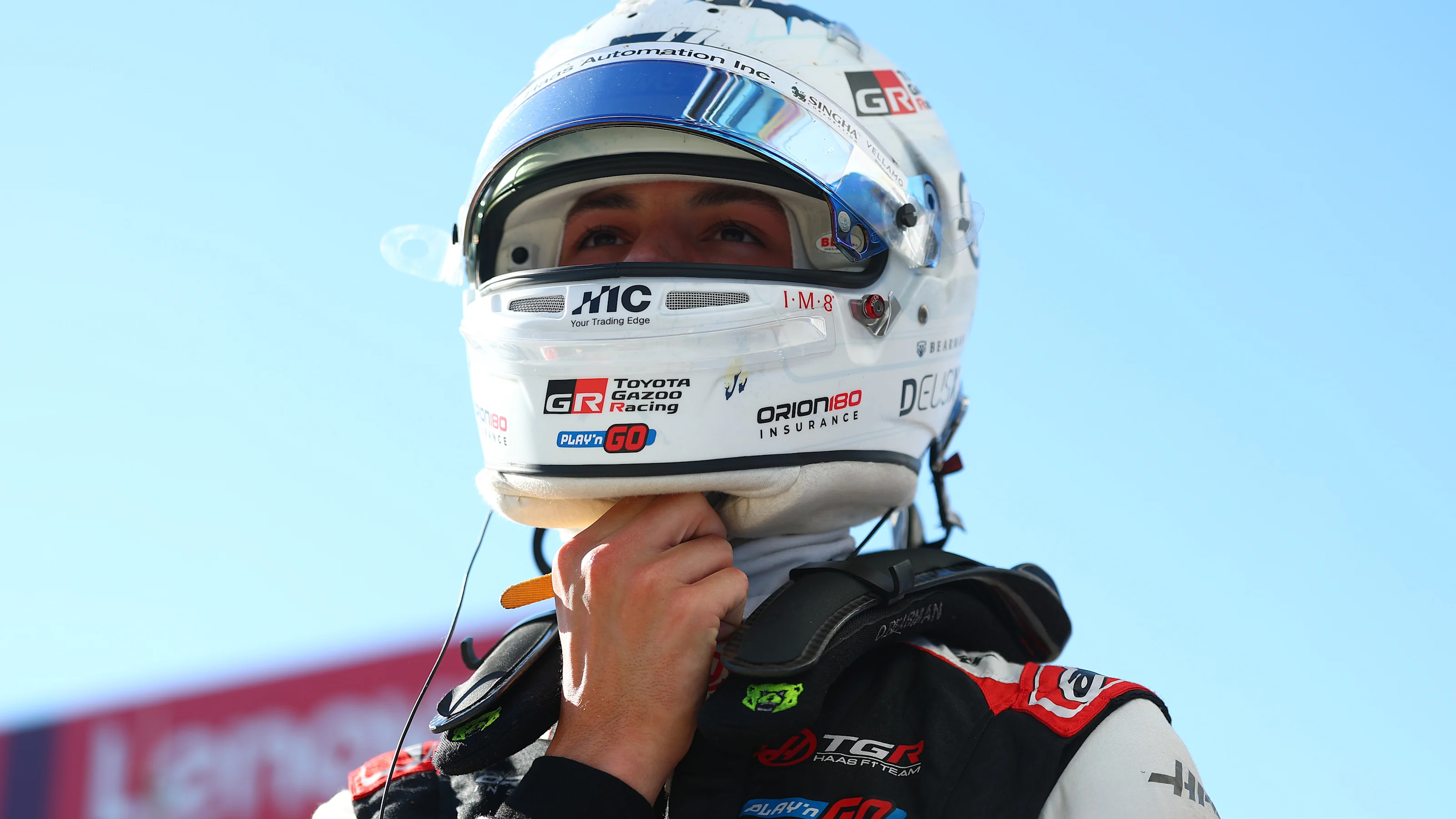 MONTREAL, QUEBEC - MAY 22: Oliver Bearman of Great Britain and Haas F1 looks on during Sprint