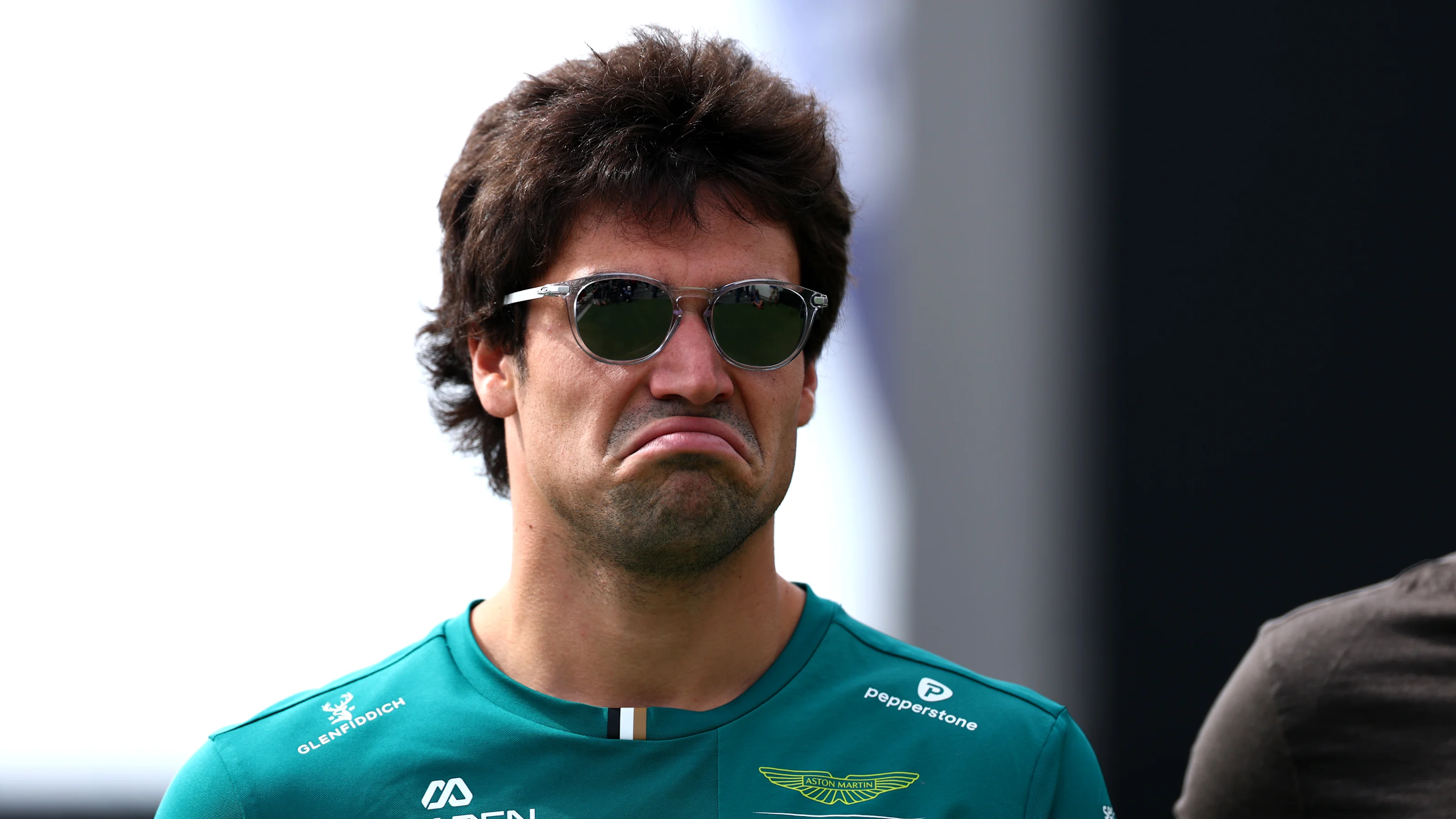 MONTREAL, QUEBEC - MAY 23: Lance Stroll of Canada and Aston Martin F1 Team arrives in the Paddock