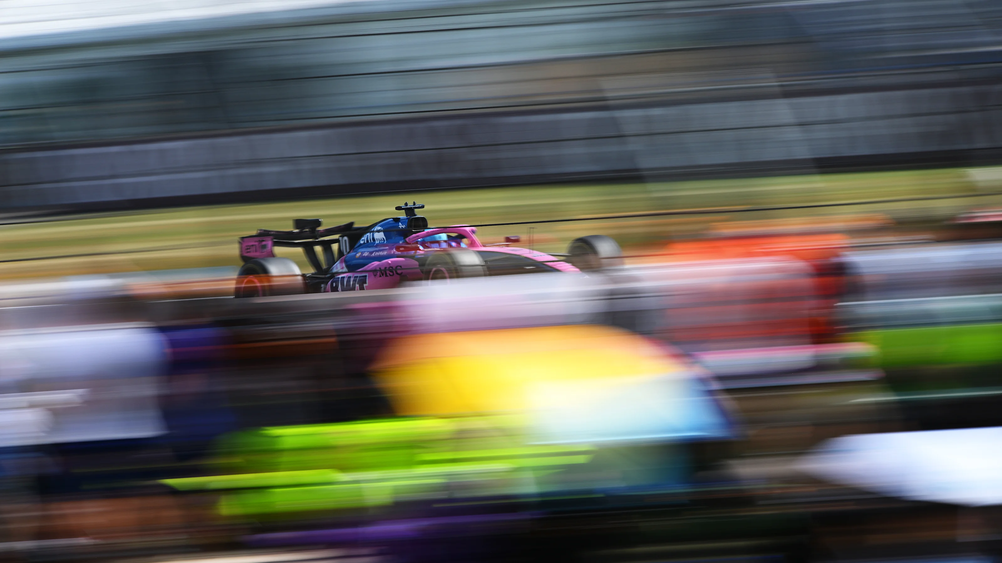 NORTHAMPTON, ENGLAND - JULY 05: Pierre Gasly of France driving the (10) Alpine F1 A526 Mercedes on