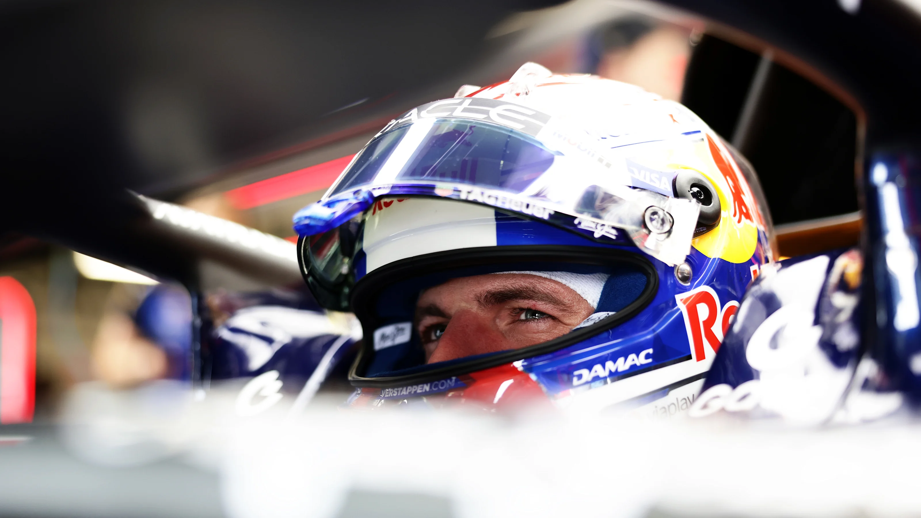 NORTHAMPTON, ENGLAND - JULY 03: Max Verstappen of the Netherlands and Oracle Red Bull Racing