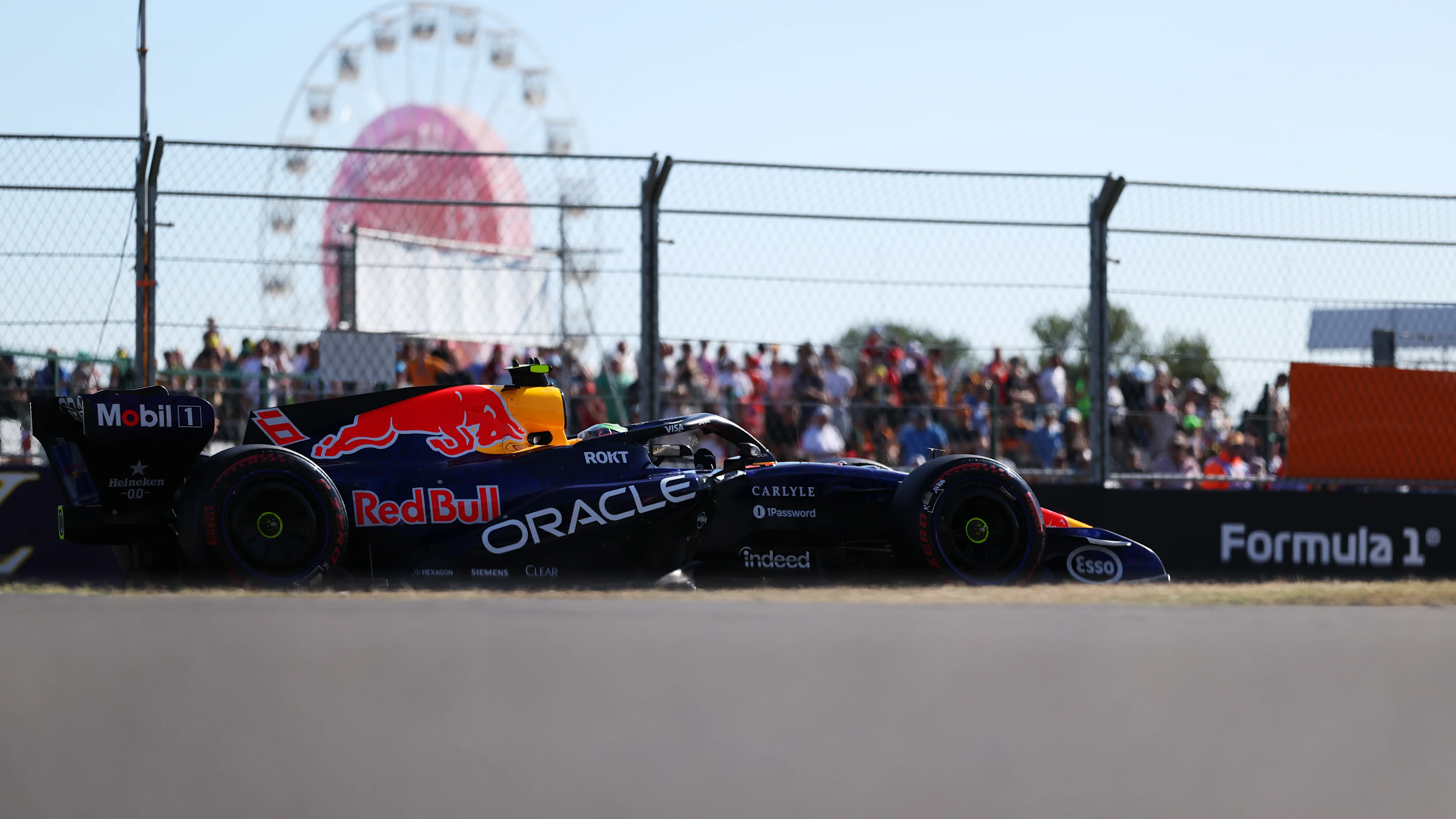 NORTHAMPTON, ENGLAND - JULY 03: Isack Hadjar of France driving the (6) Oracle Red Bull Racing RB22