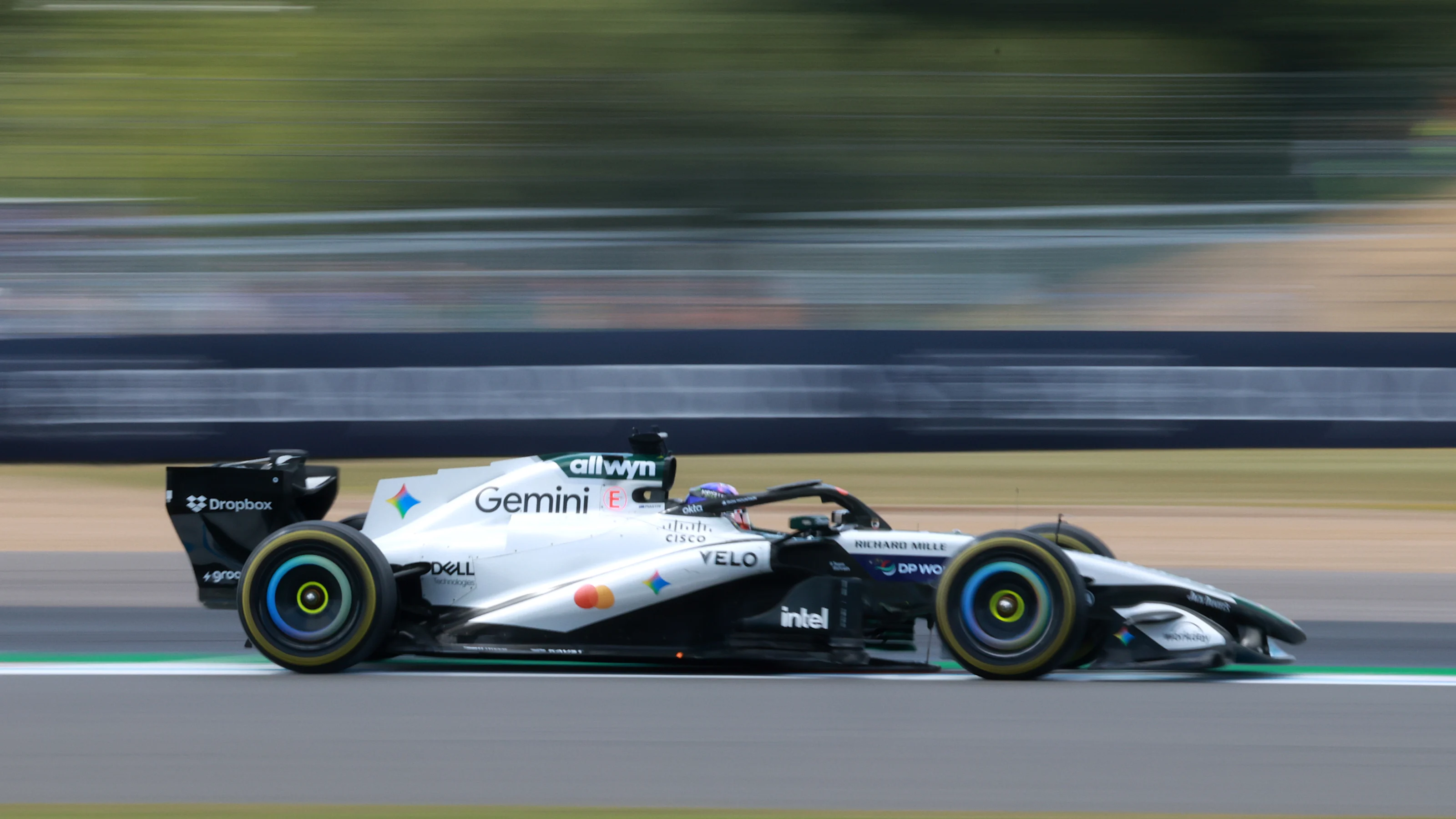 NORTHAMPTON, ENGLAND - JULY 04: Oscar Piastri of Australia driving the (81) McLaren MCL40 Mercedes