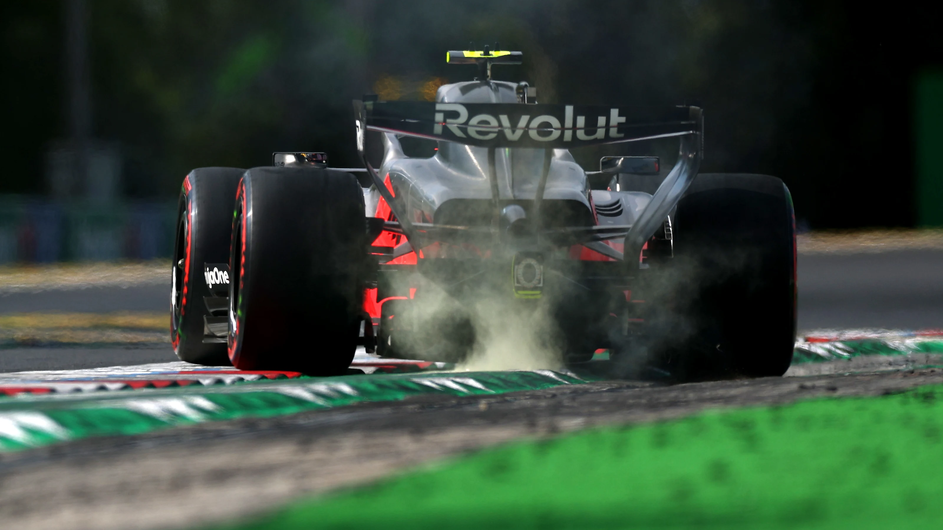 BUDAPEST, HUNGARY - JULY 25: Gabriel Bortoleto of Brazil driving the (5) Audi F1 Team R26 on track