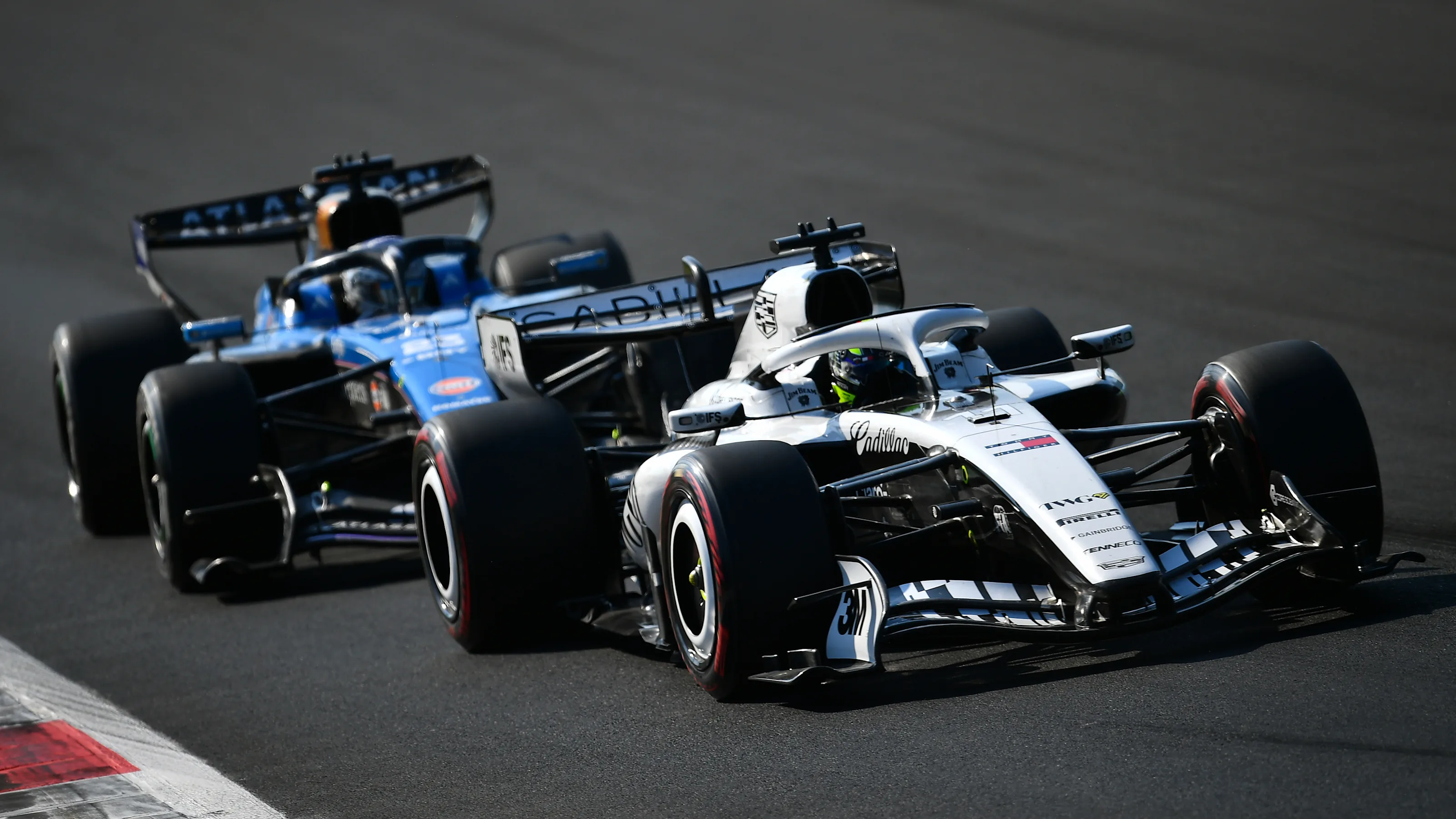 MONZA, ITALY - SEPTEMBER 06: Sergio Perez of Mexico driving the (11) Cadillac F1 Team MAC-26