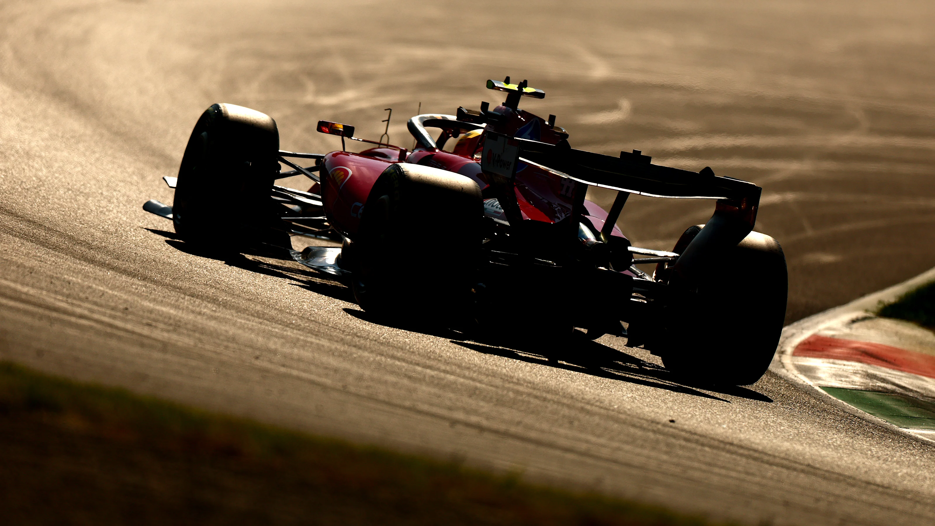 MONZA, ITALY - SEPTEMBER 04: Lewis Hamilton of Great Britain driving the (44) Scuderia Ferrari