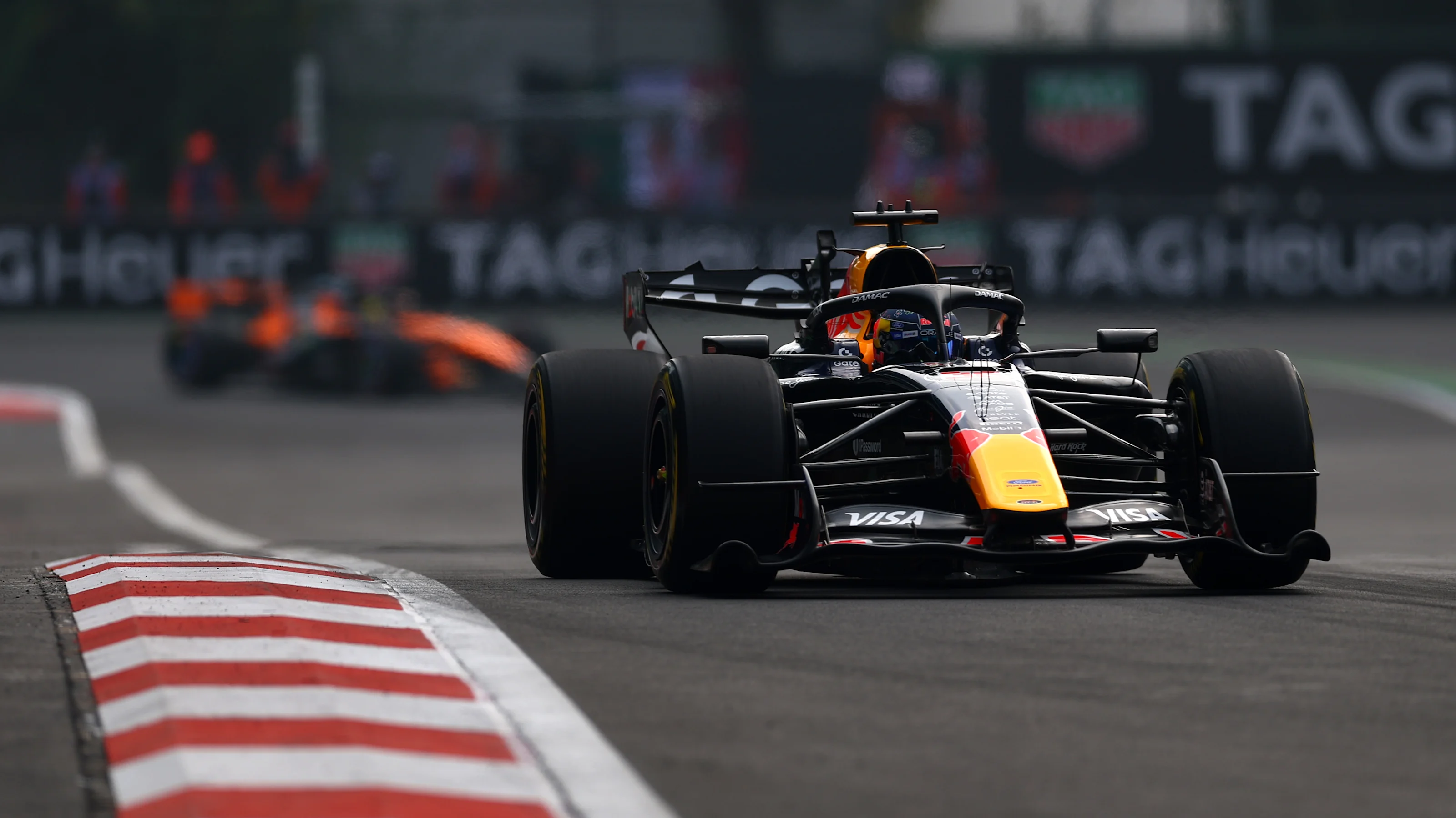 MEXICO CITY, MEXICO - OCTOBER 30: Ayumu Iwasa of Japan driving the (36) Oracle Red Bull Racing RB22