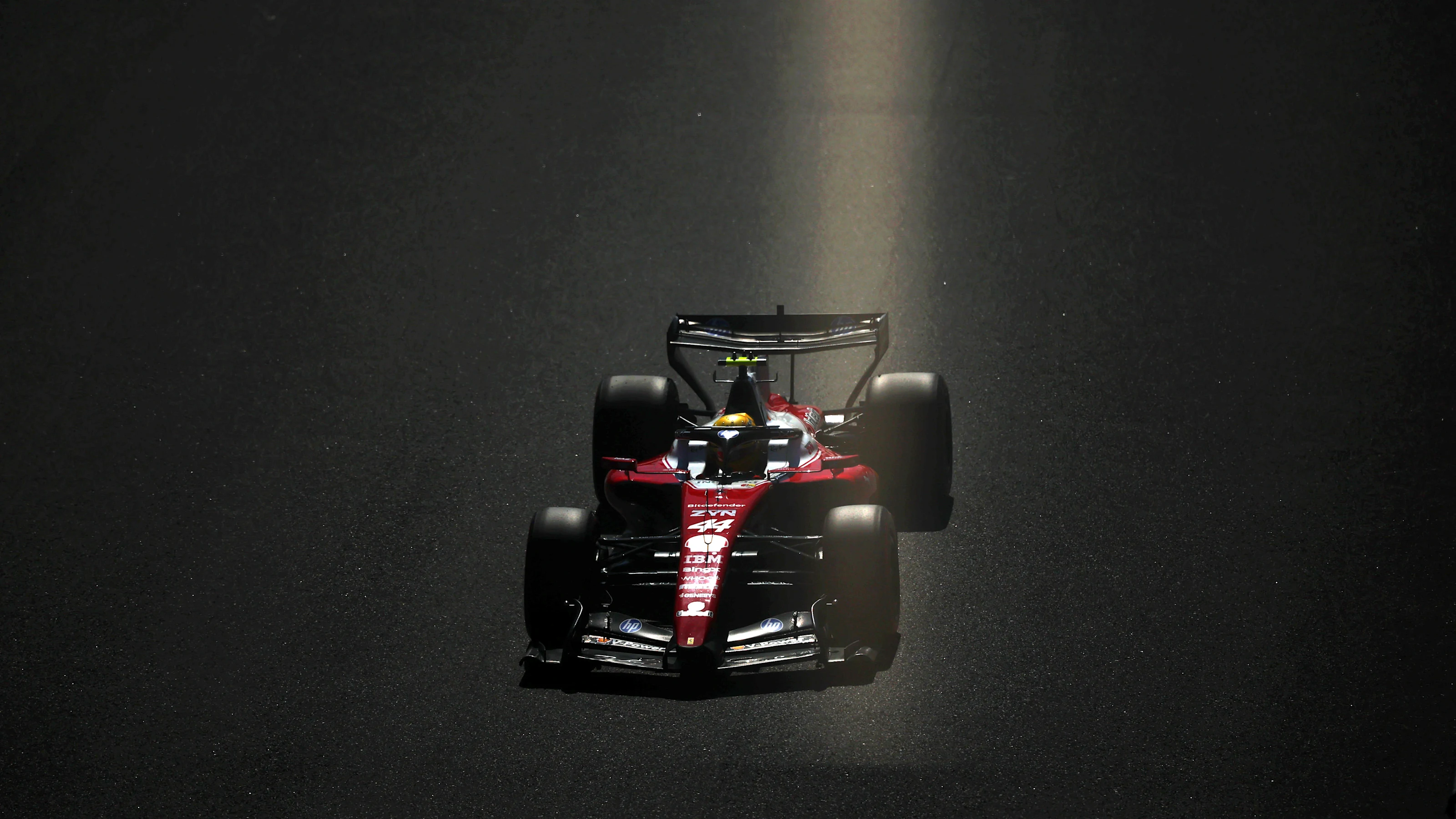 MIAMI, FLORIDA - MAY 02: Lewis Hamilton of Great Britain driving the (44) Scuderia Ferrari SF-26 on