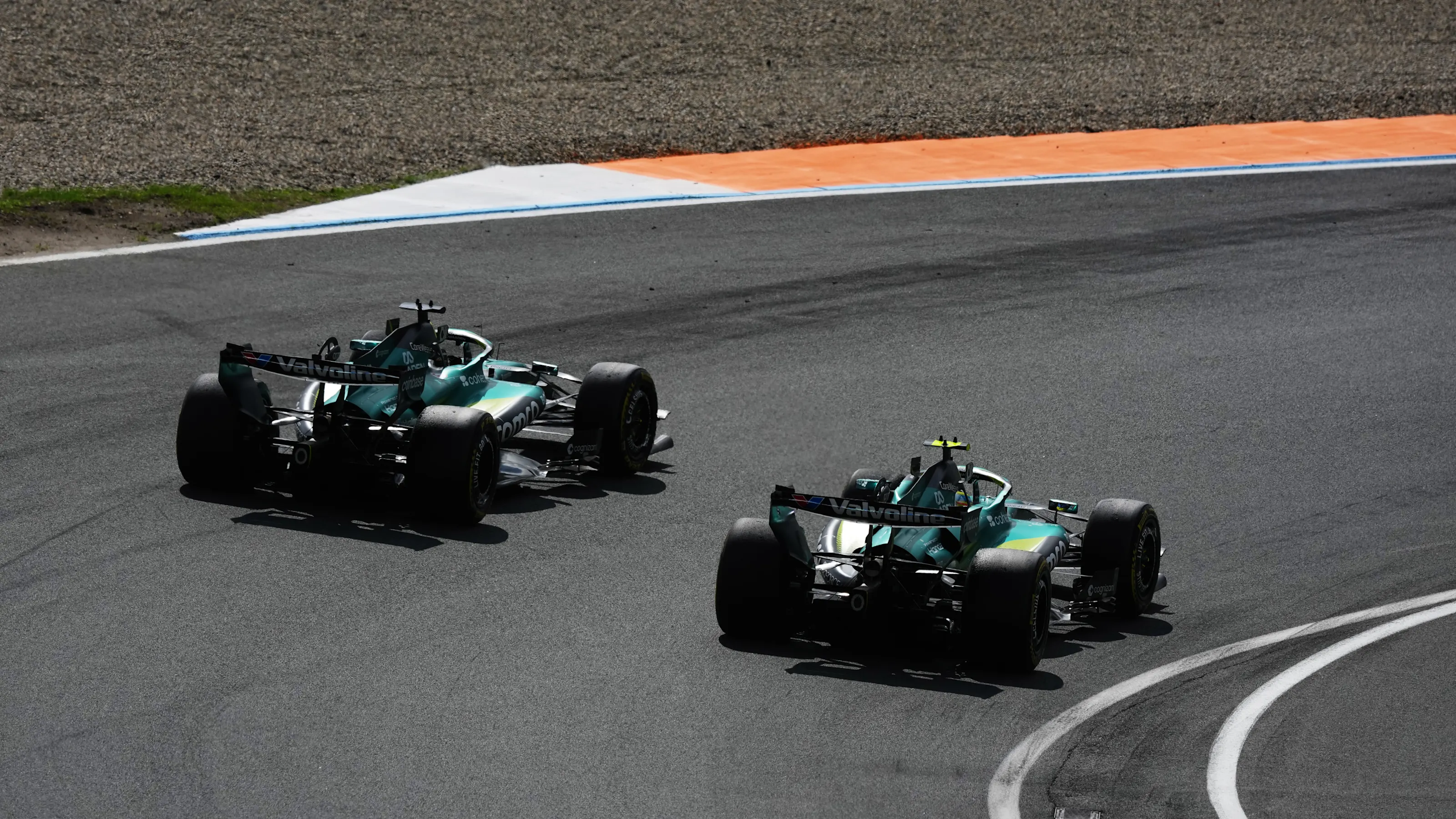 ZANDVOORT, NETHERLANDS - AUGUST 22: Lance Stroll of Canada driving the (18) Aston Martin F1 Team