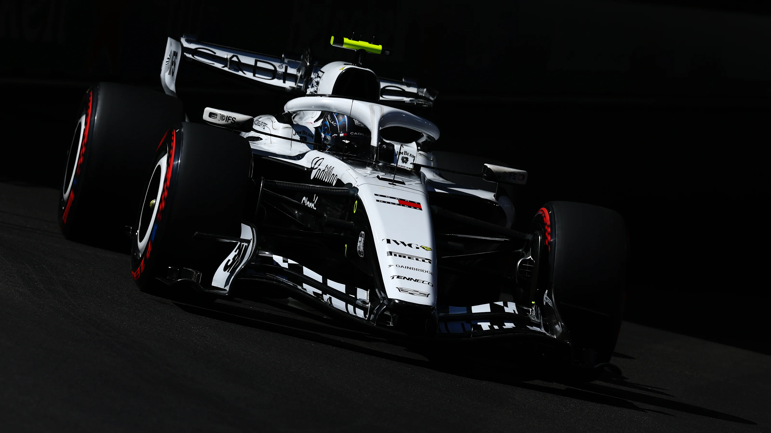 MADRID, SPAIN - SEPTEMBER 12: Valtteri Bottas of Finland driving the (77) Cadillac F1 Team MAC-26