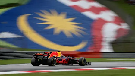 during the Malaysia Formula One Grand Prix at Sepang Circuit on October 1, 2017 in Kuala Lumpur,