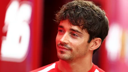 SPA, BELGIUM - JULY 16: Charles Leclerc of Monaco and Scuderia Ferrari looks on in the Paddock