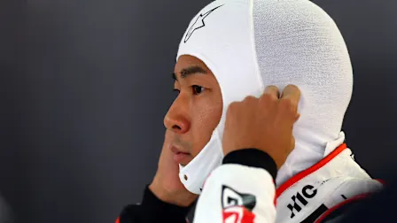 MEXICO CITY, MEXICO - OCTOBER 30: Ryo Hirakawa of Japan and Haas F1 prepares to drive in the garage