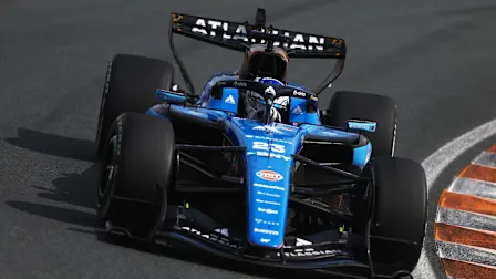 ZANDVOORT, NETHERLANDS - AUGUST 23: Alexander Albon of Thailand driving the (23) Williams FW48
