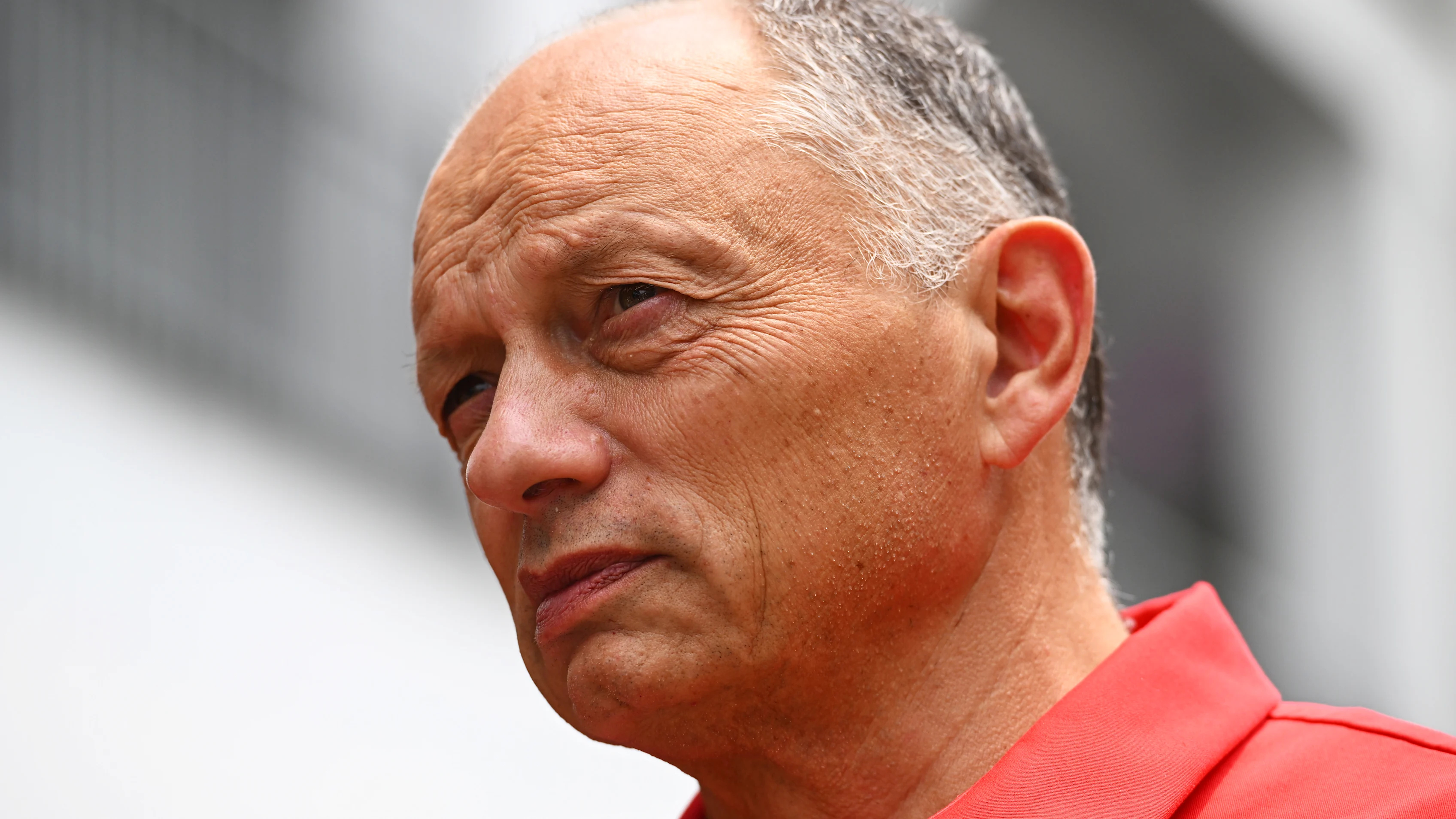 Ferrari team principal Fred Vasseur at Singapore in 2026