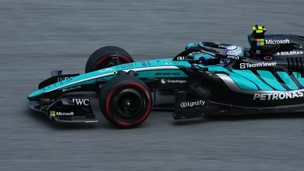 KUALA LUMPUR, MALAYSIA - OCTOBER 02: Lewis Hamilton of Great Britain driving the (44) Scuderia