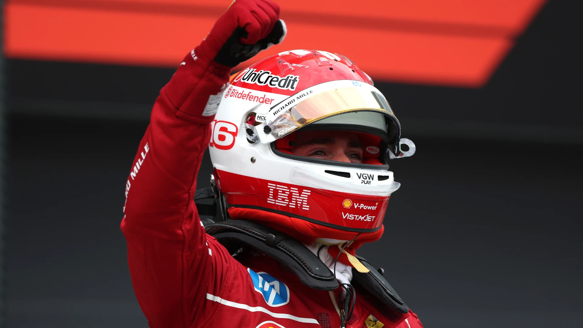 Leclerc claims shock pole position in Hungary
