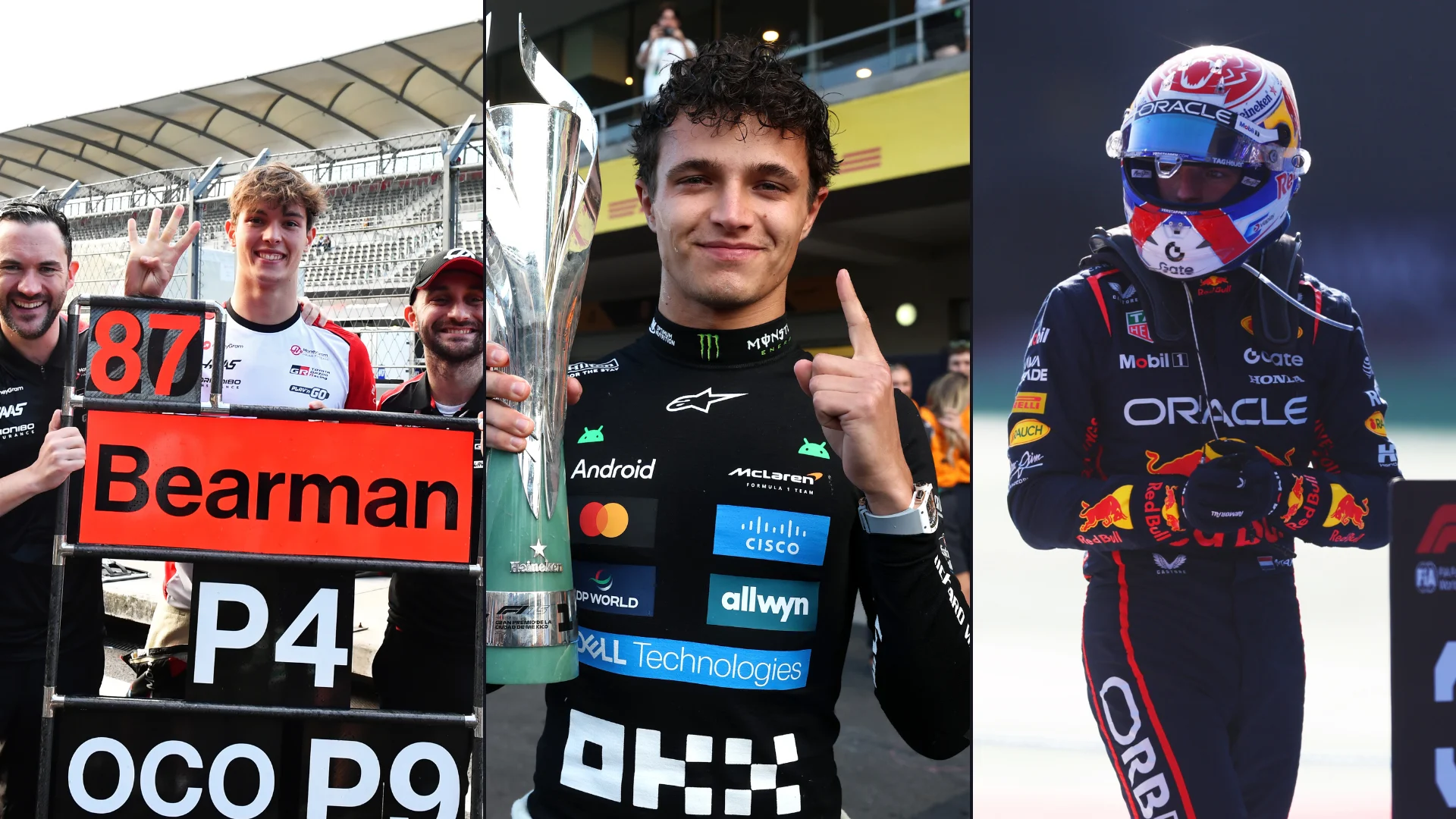 All the key moments from the Mexico City GP